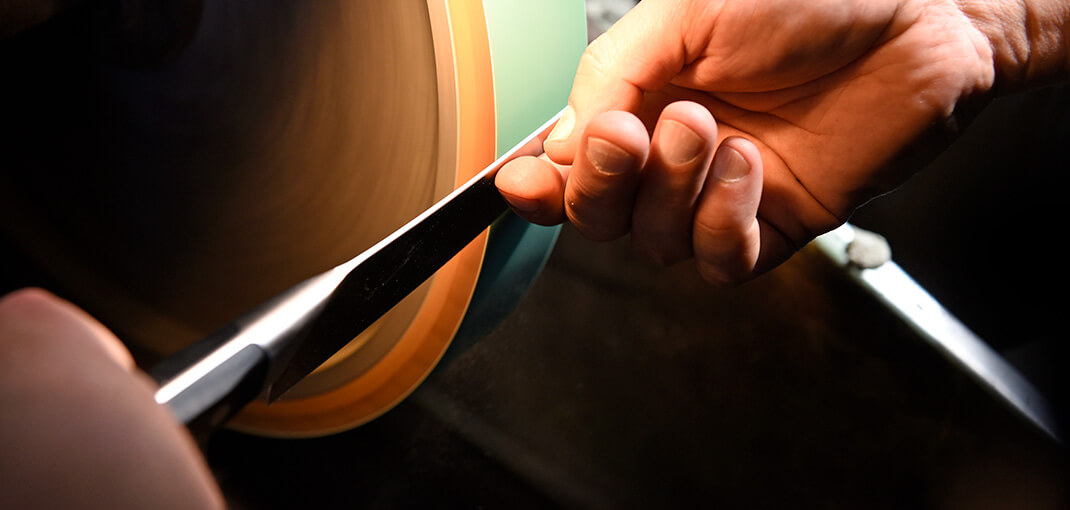 zwilling knife sharpened