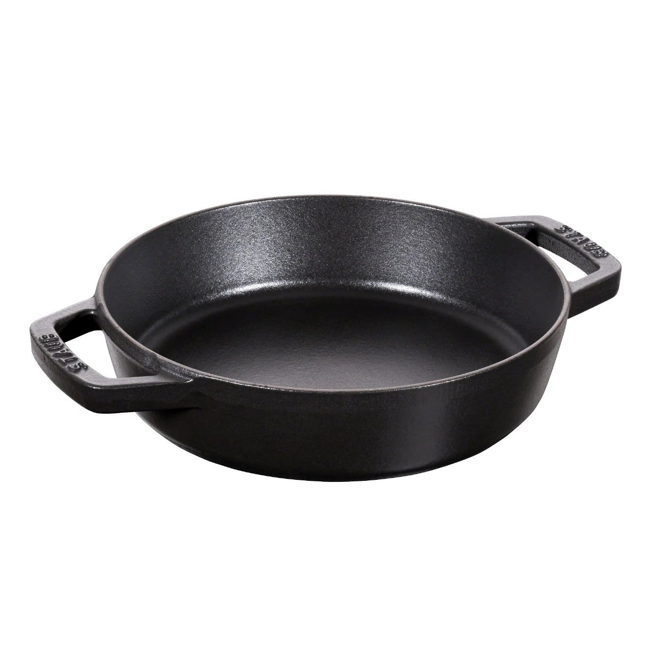 Сковорода чугунная STAUB, круглая, 20 см, черная - фото 1