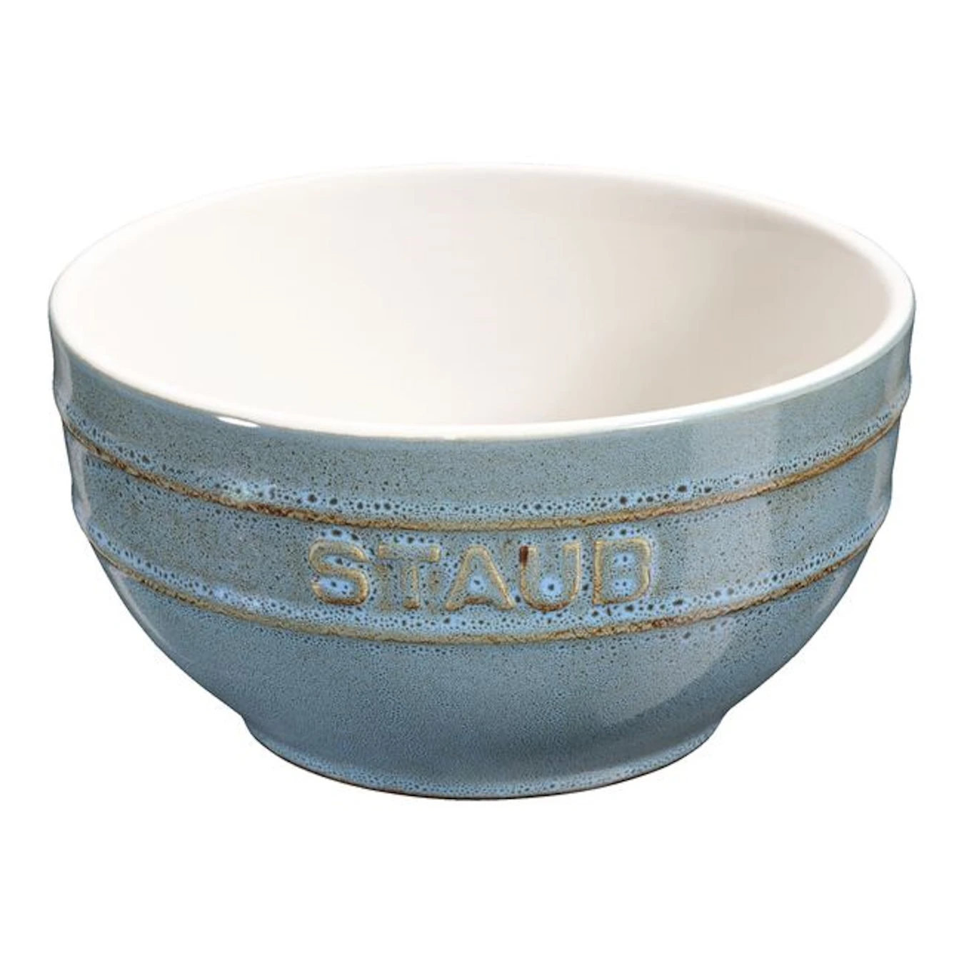 Миска керамическая STAUB, 14 см, античный бирюзовый - фото 1