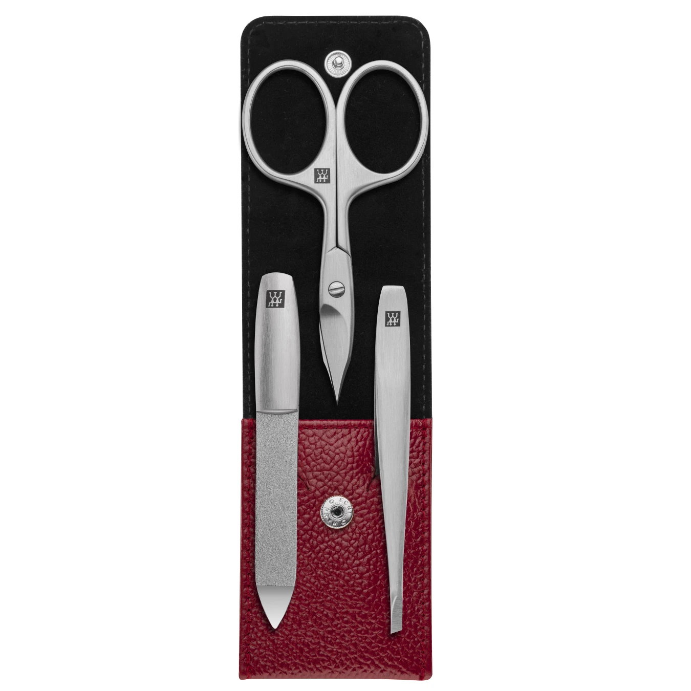 Маникюрный набор ZWILLING Beauty Premium, красный, 3 пр. - фото 1