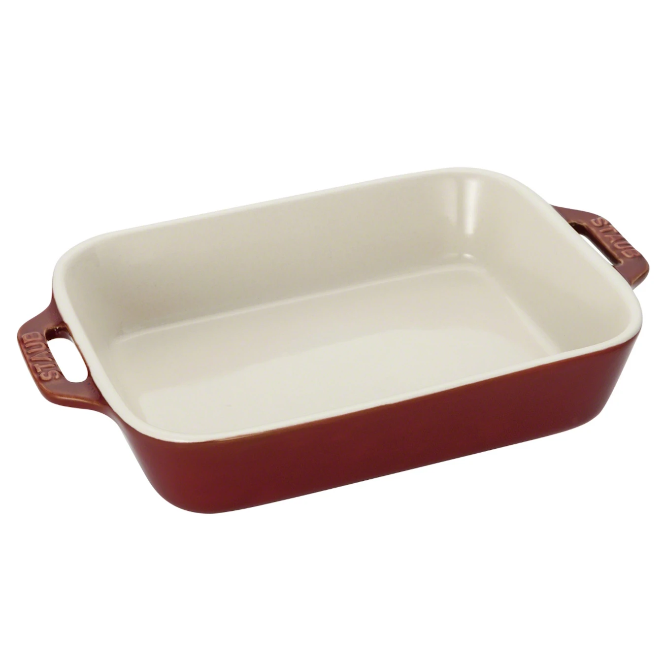 Форма керамическая STAUB, прямоугольная, 34x24 см, античный медный - фото 1