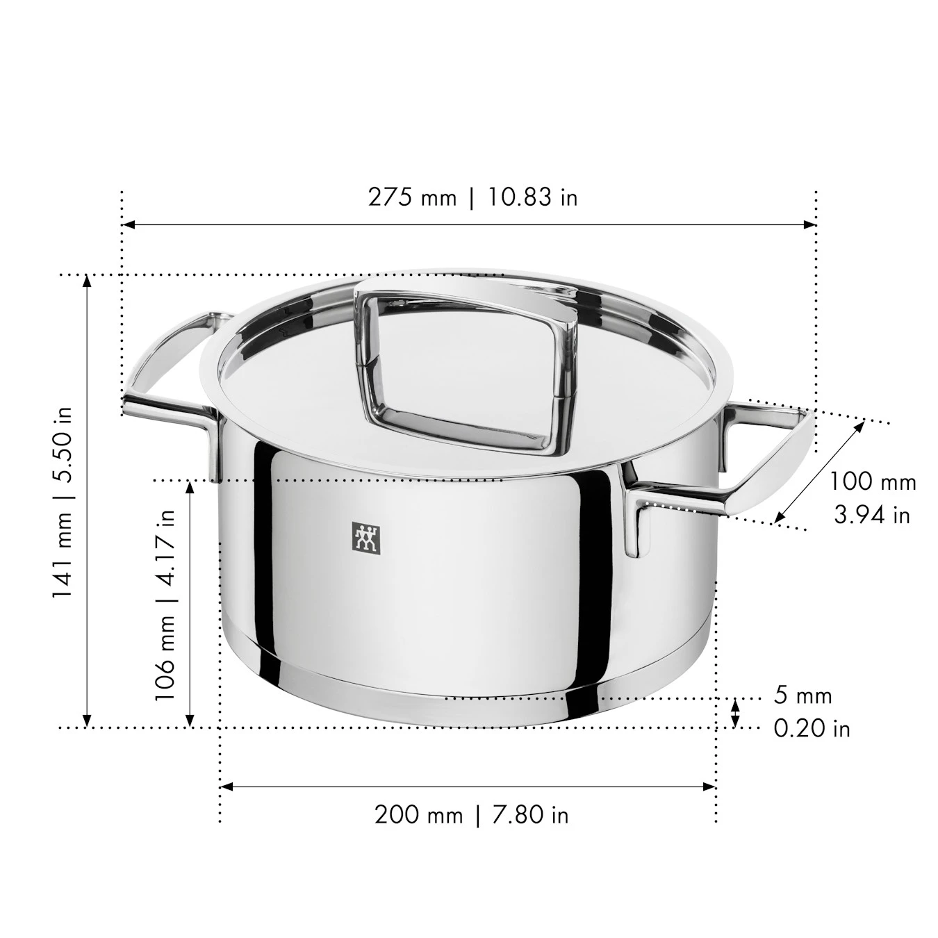 Набор кастрюль ZWILLING Passion, 5 пр. - фото 3