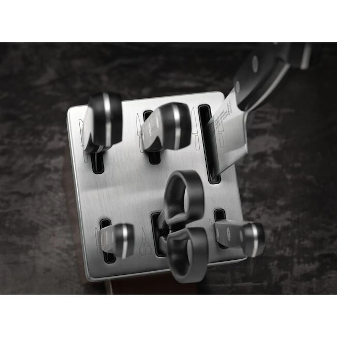 Набор ножей в подставке с заточкой ZWILLING Gourmet, 7 пр. - фото 8