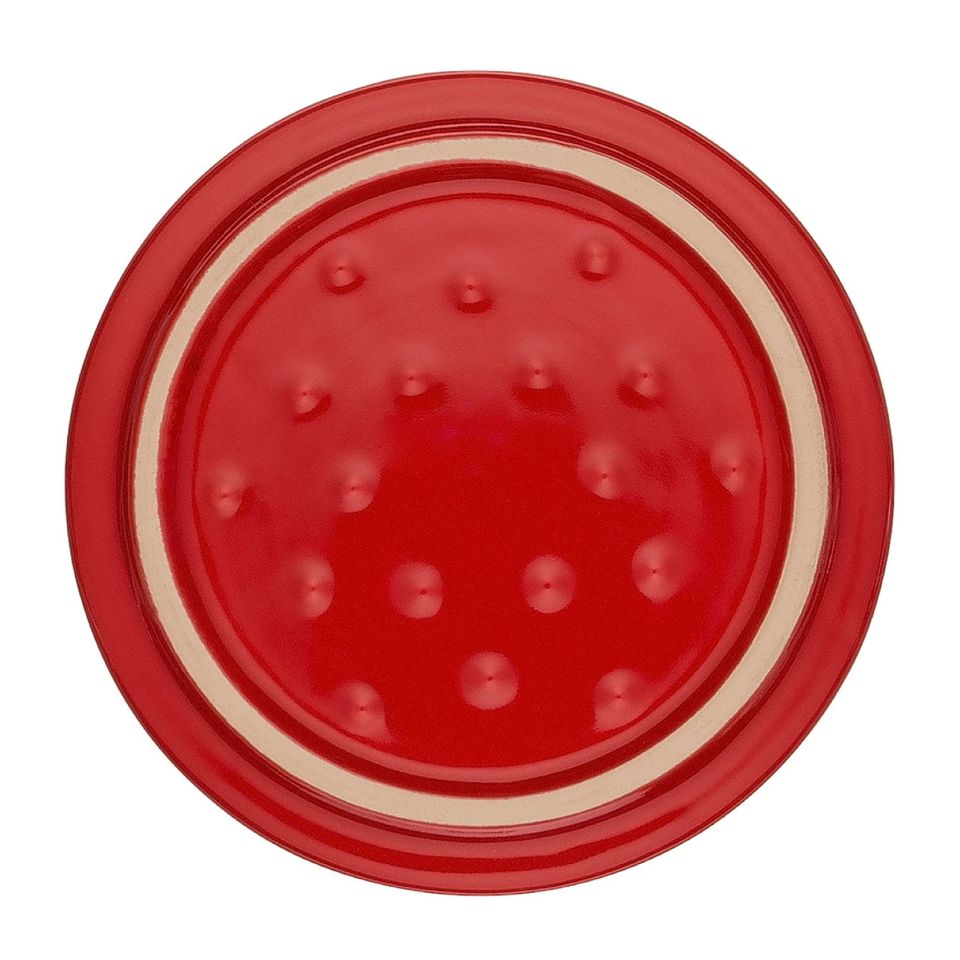 Мини-кокот круглый, 10 см, вишневый - фото 2