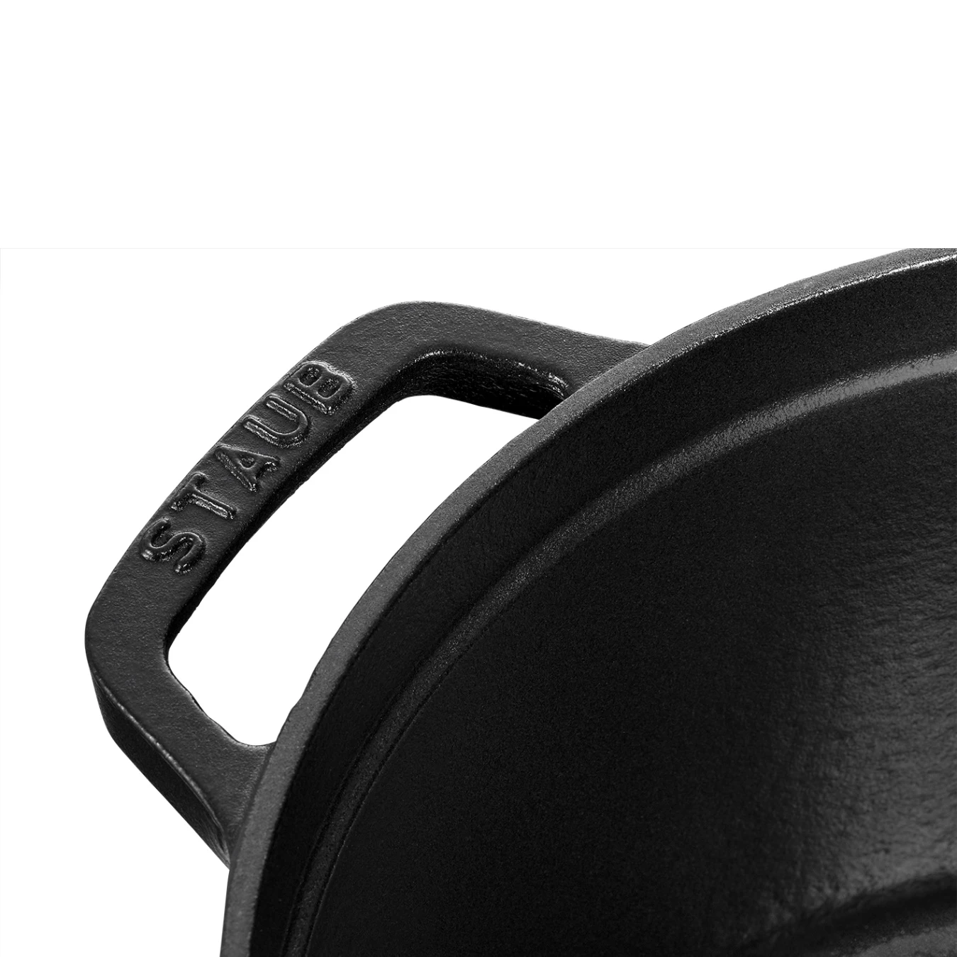 Кокот чугунный STAUB, круглый, высокий, 24 см, 4.7 л., черный - фото 2