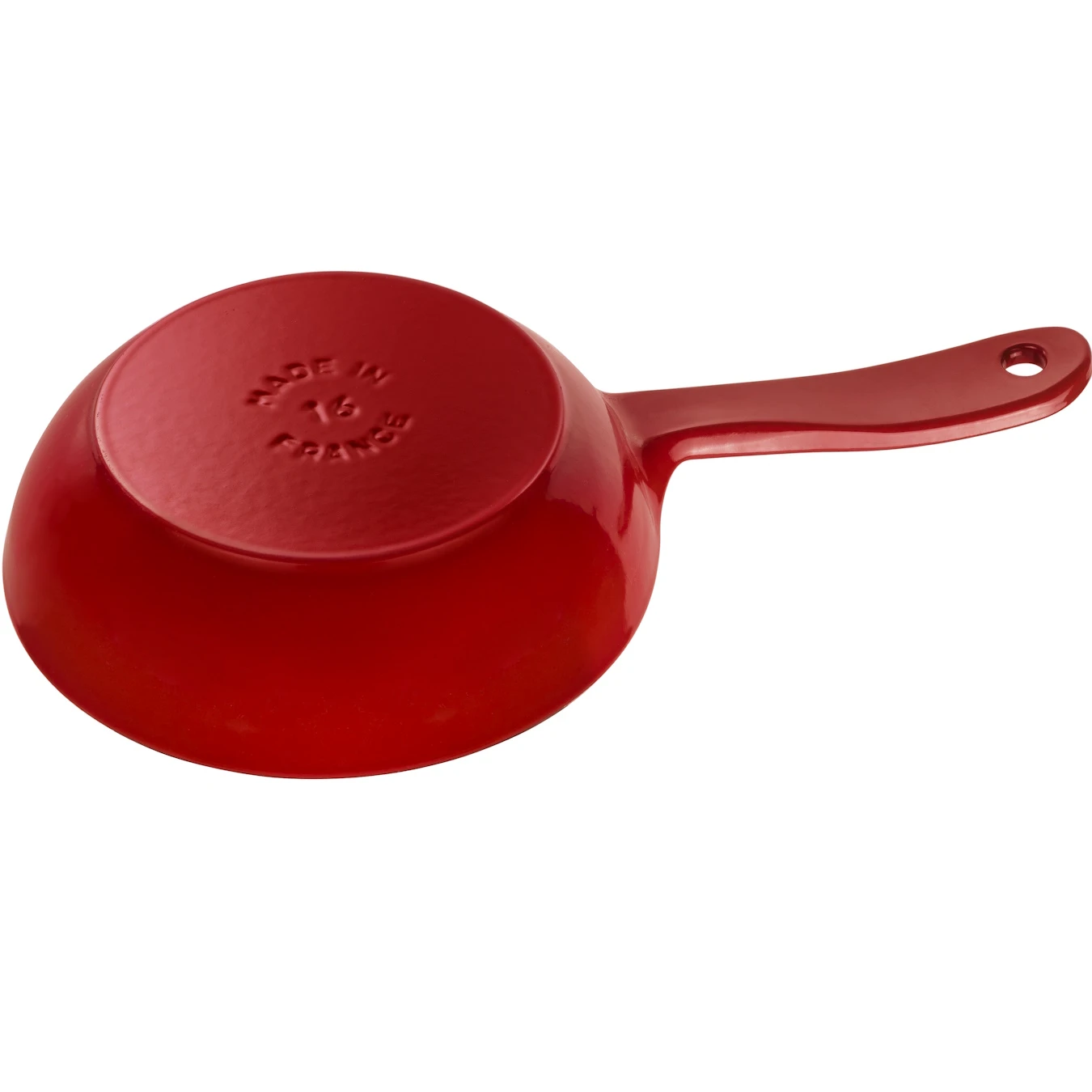 Сковорода чугунная STAUB, круглая, 16 см, красная - фото 2