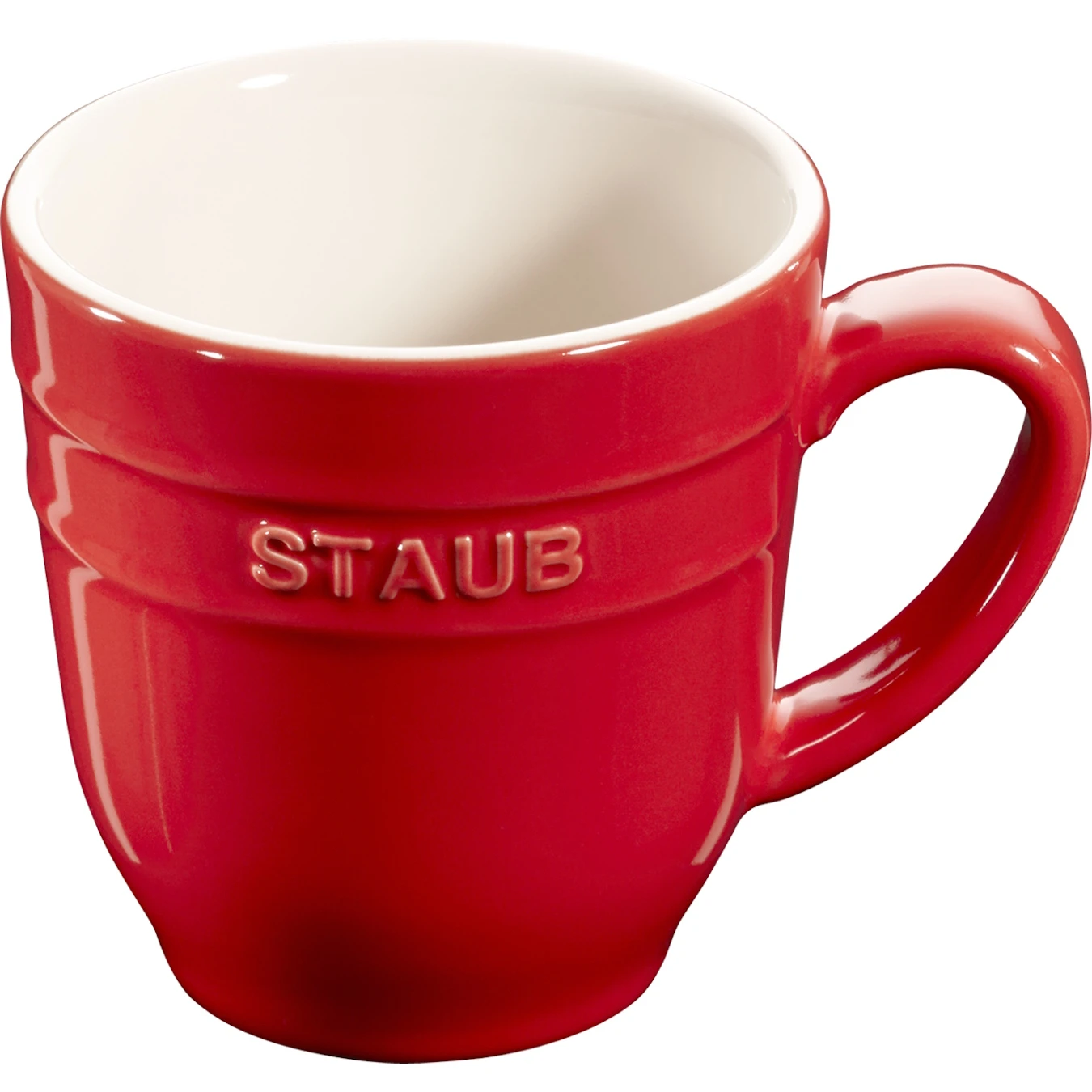 Чашка керамическая STAUB, 350 мл, вишневая - фото 1