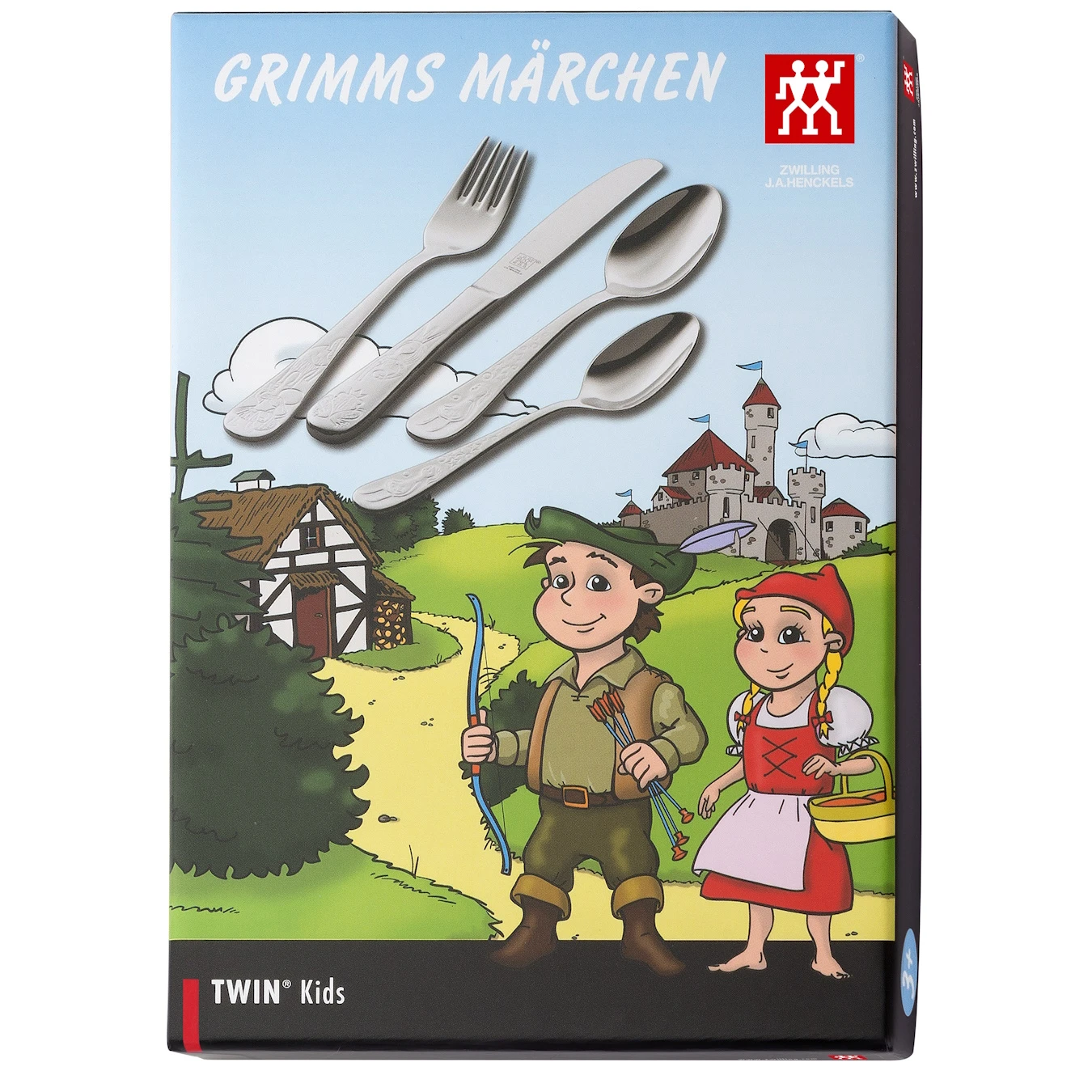 Набор детских столовых приборов ZWILLING "Сказки братьев Гримм", 4 пр. - фото 2