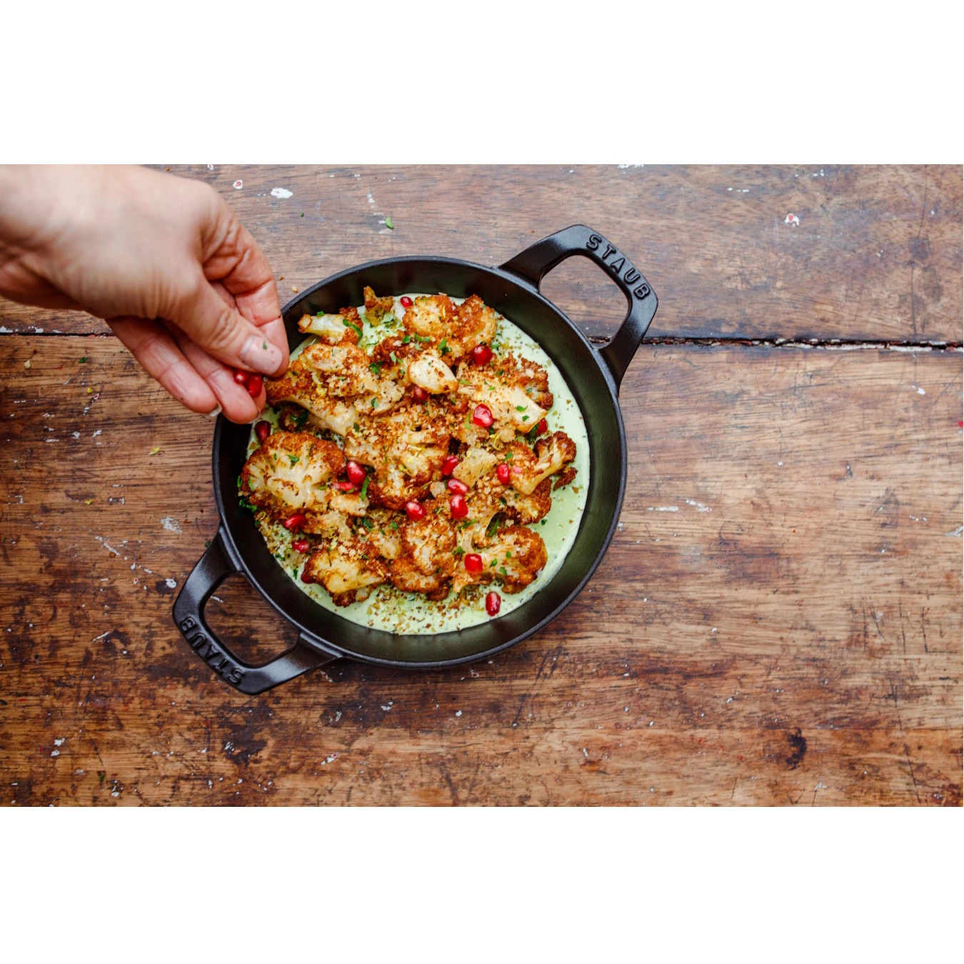 Сковорода чугунная STAUB, круглая, 20 см, черная - фото 3