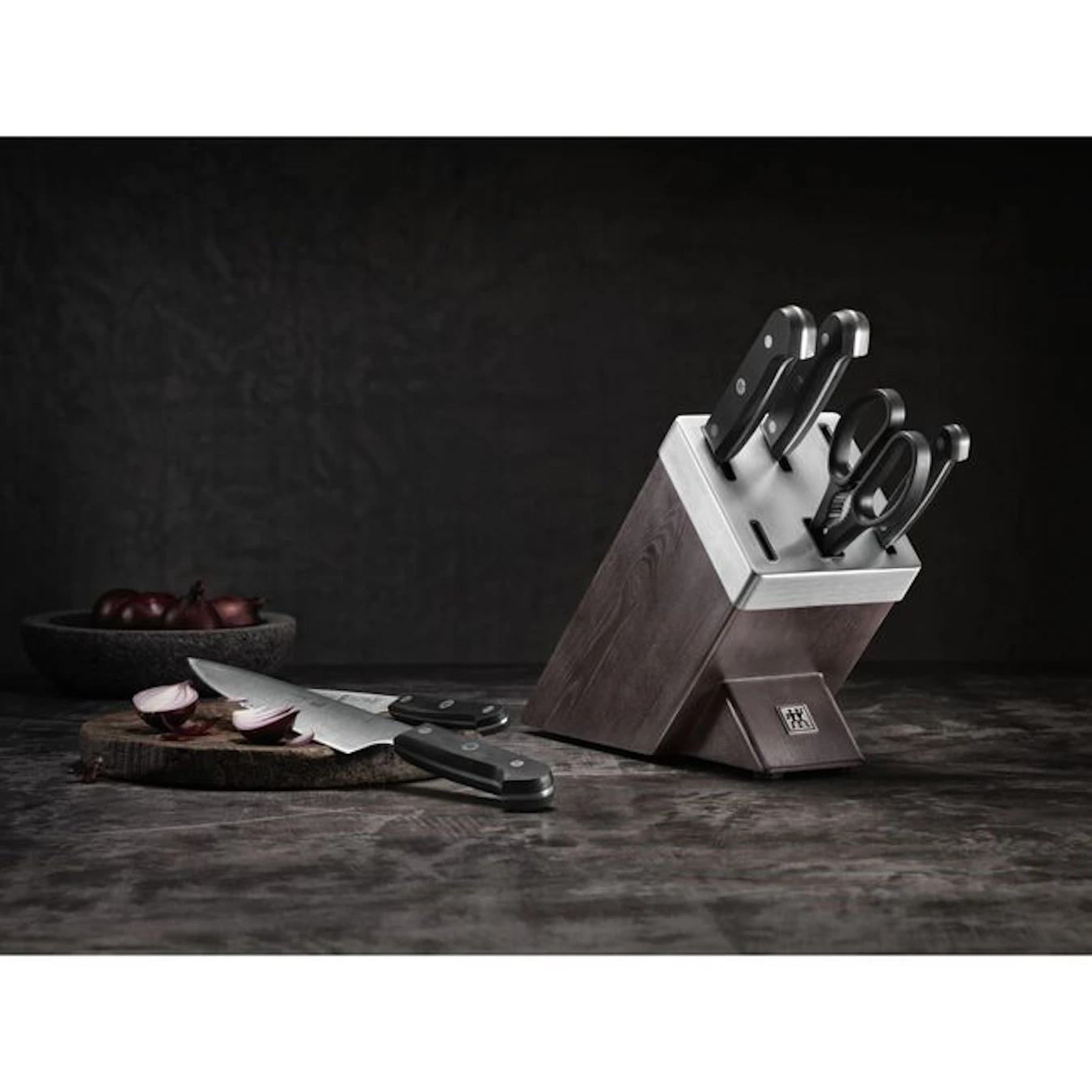 Набор ножей в подставке с заточкой ZWILLING Gourmet, 7 пр. - фото 9
