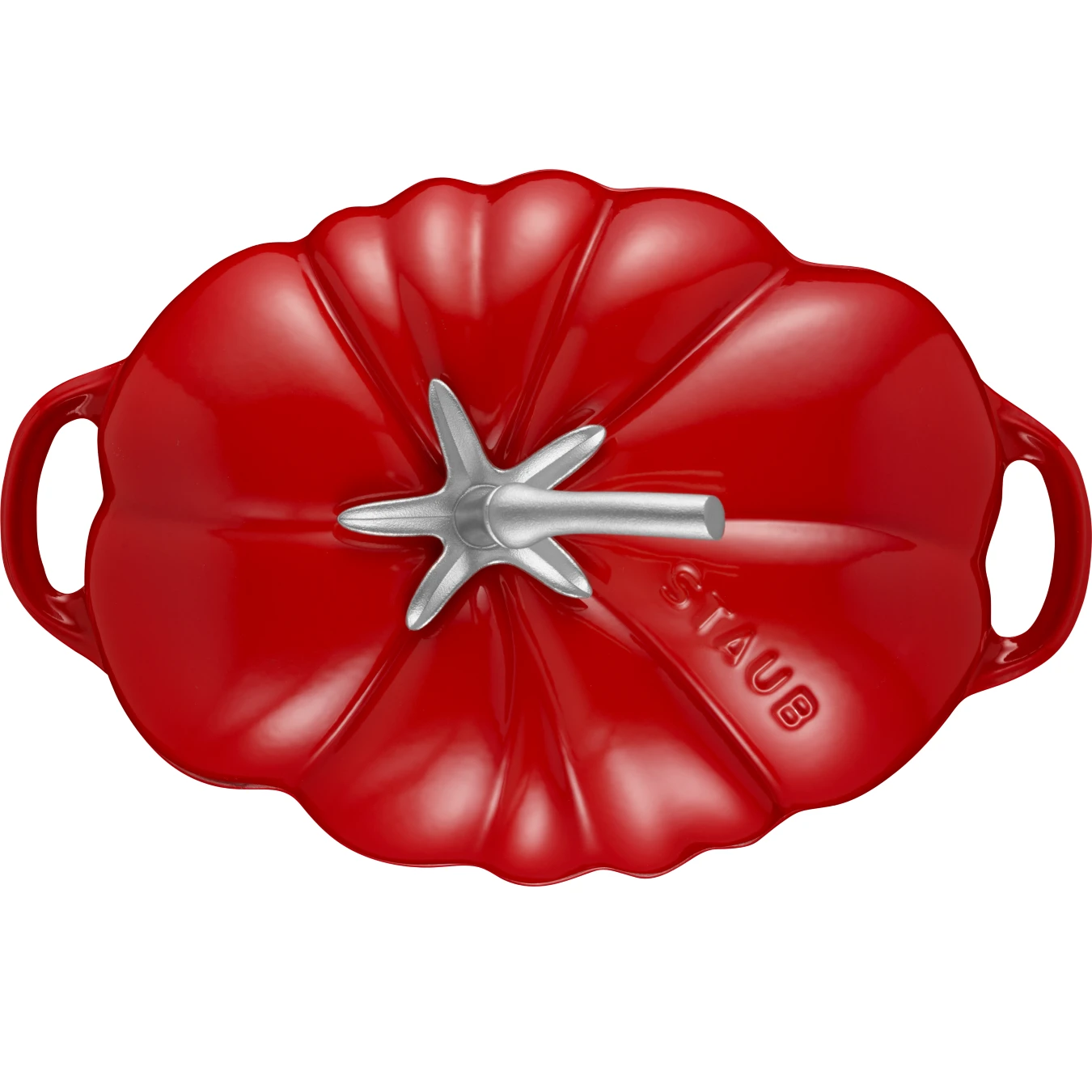 Кокот чугунный STAUB, форма "Помидор", 25 см, 2.9 л - фото 5