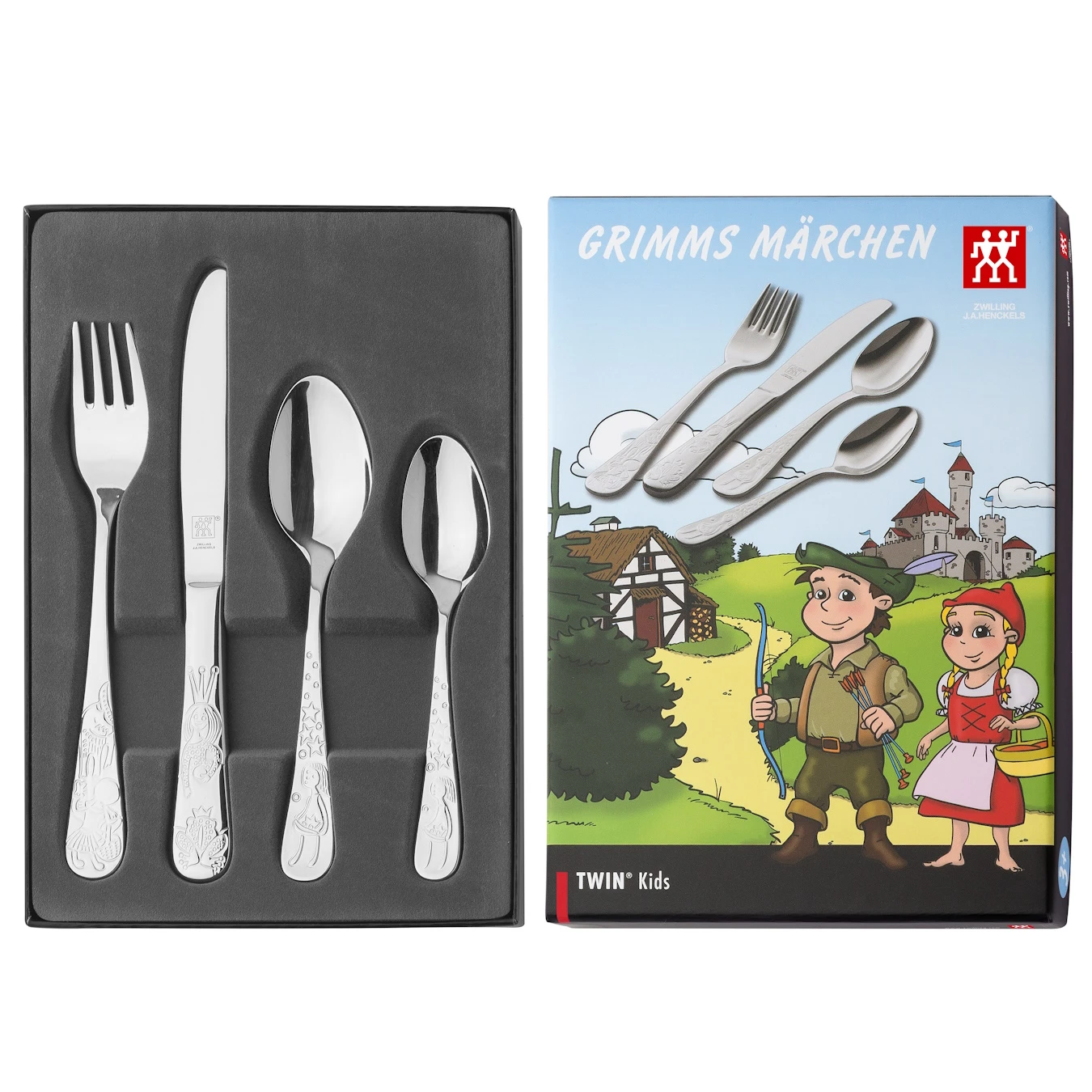 Набор детских столовых приборов ZWILLING "Сказки братьев Гримм", 4 пр. - фото 3