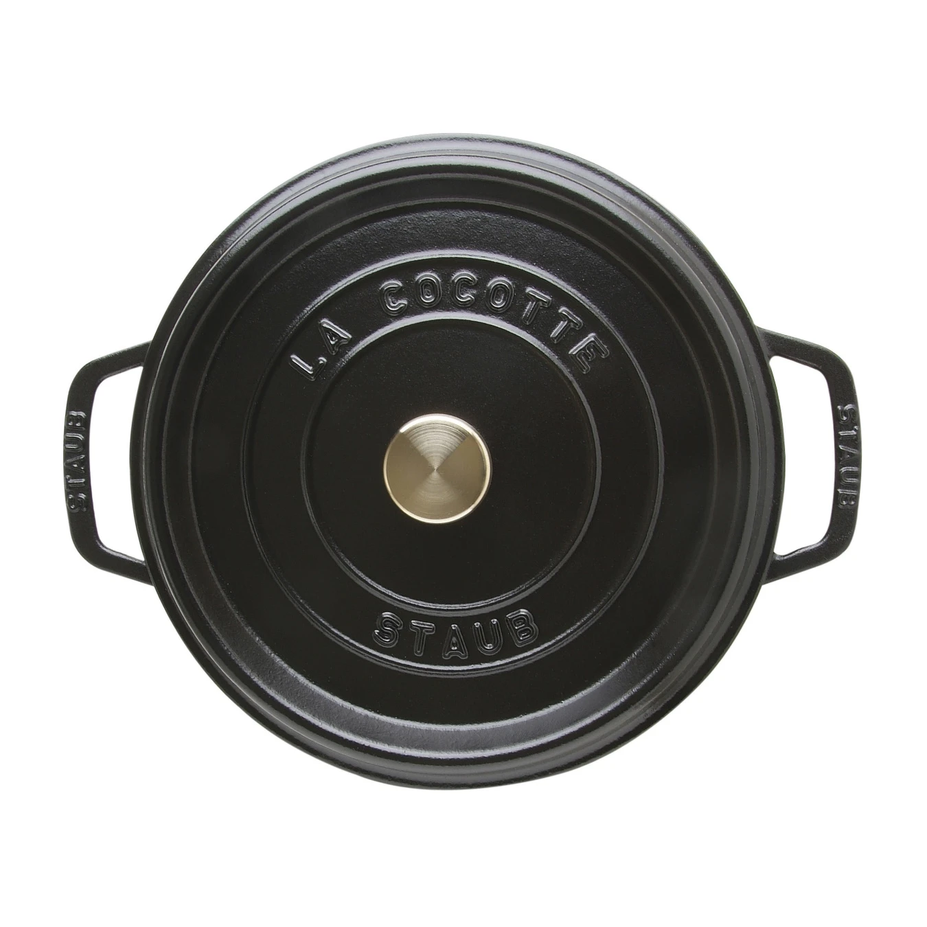 Кокот чугунный STAUB, круглый, высокий, 24 см, 4.7 л., черный - фото 5