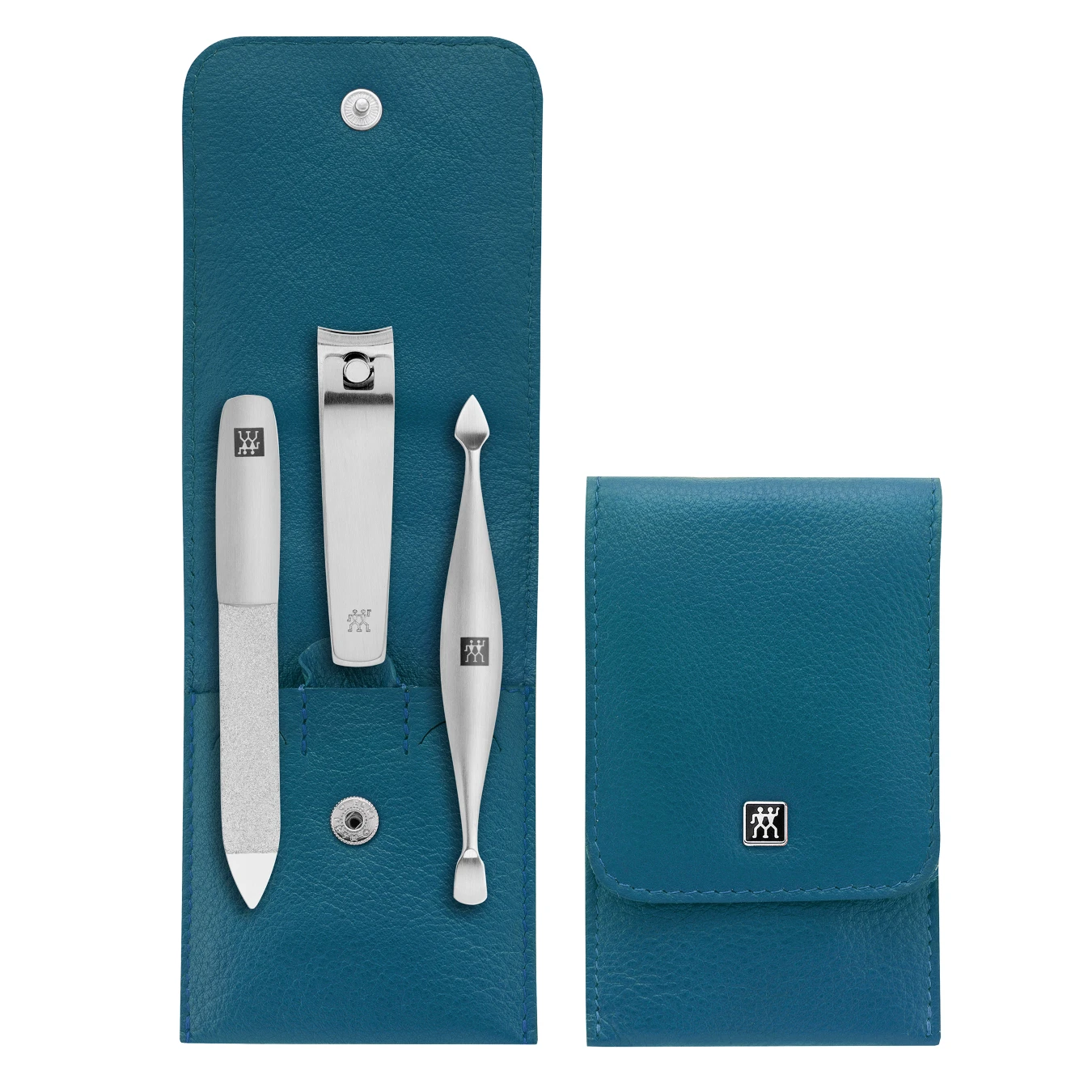 Маникюрный набор 3 пр. и мультитул брелок ZWILLING TWINOX, бирюзовый - фото 1