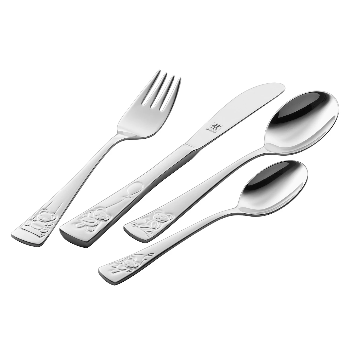Набор детских столовых приборов ZWILLING "Медвежонок Тедди", 4 пр. - фото 1