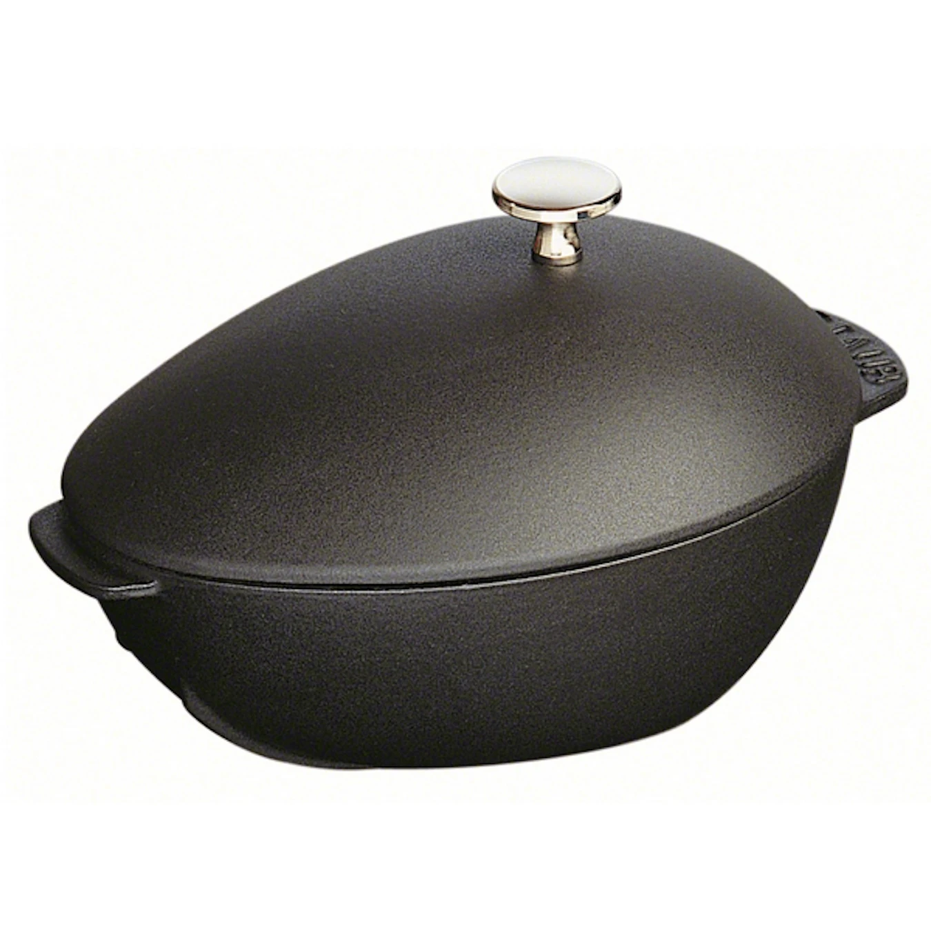Кастрюля чугунная для мидий STAUB, черная, 2 л, 25 см - фото 1