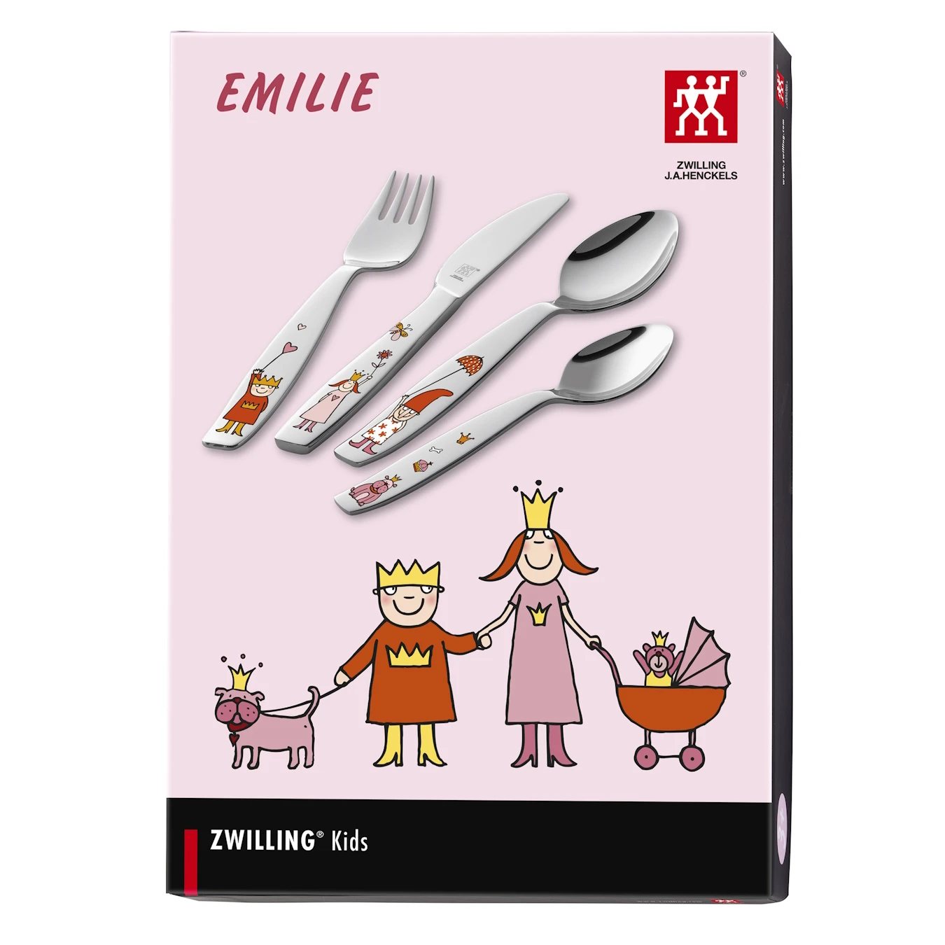 Набор детских столовых приборов ZWILLING "Эмили", 4 пр. - фото 2