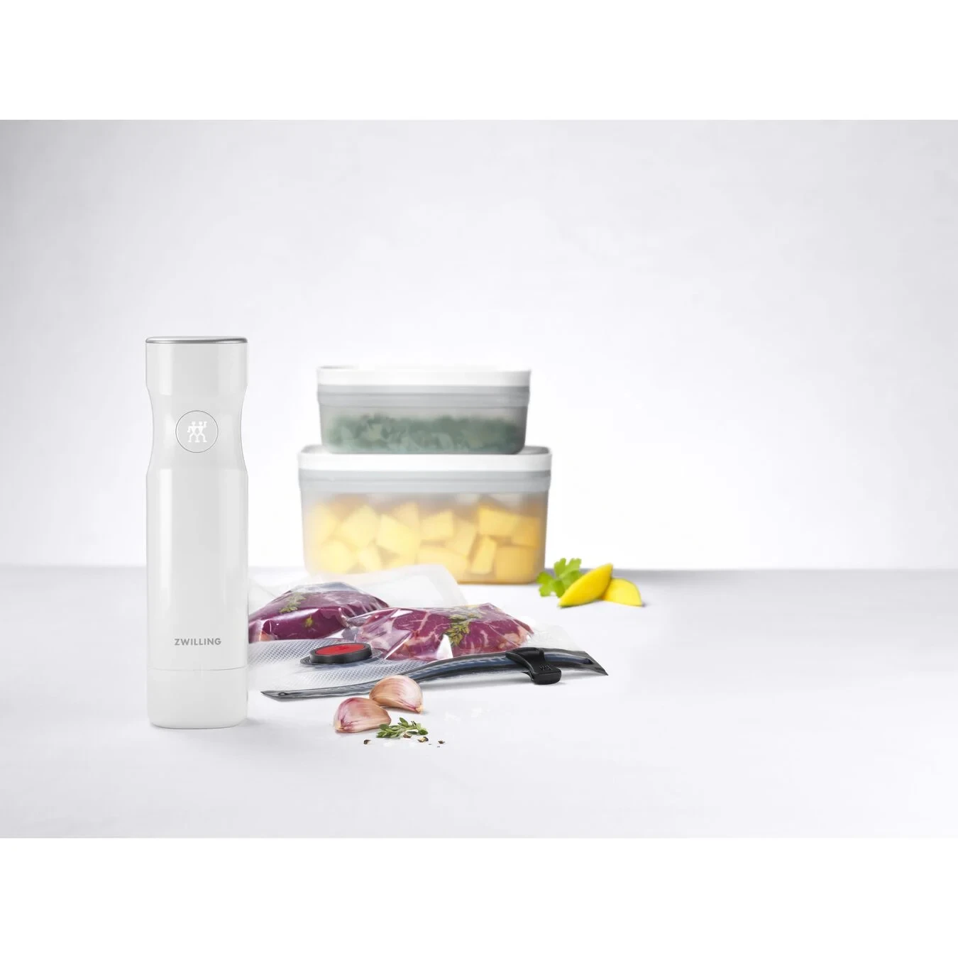 Набор для вакуумного хранения продуктов ZWILLING Fresh&Save, пластик, S/M, 7 пр. - фото 10