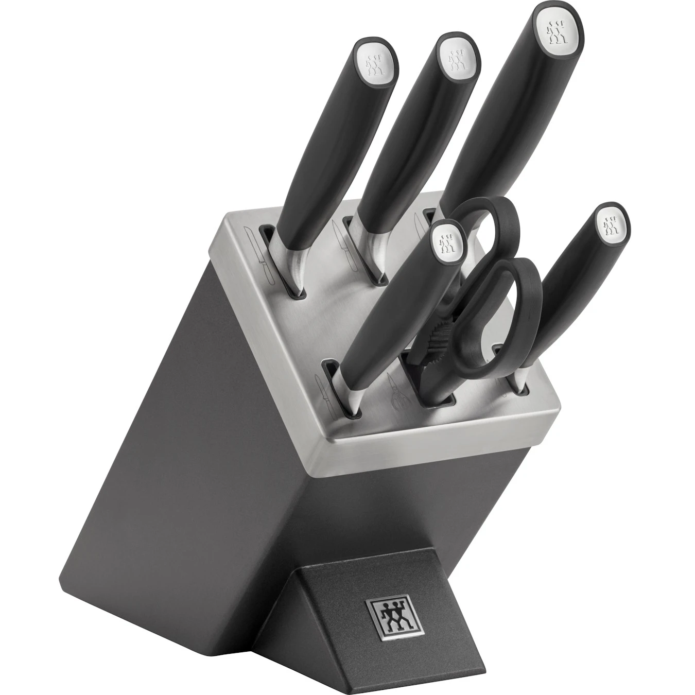 Набор ножей в подставке с заточкой ZWILLING All*Star, 7 пр. - фото 1