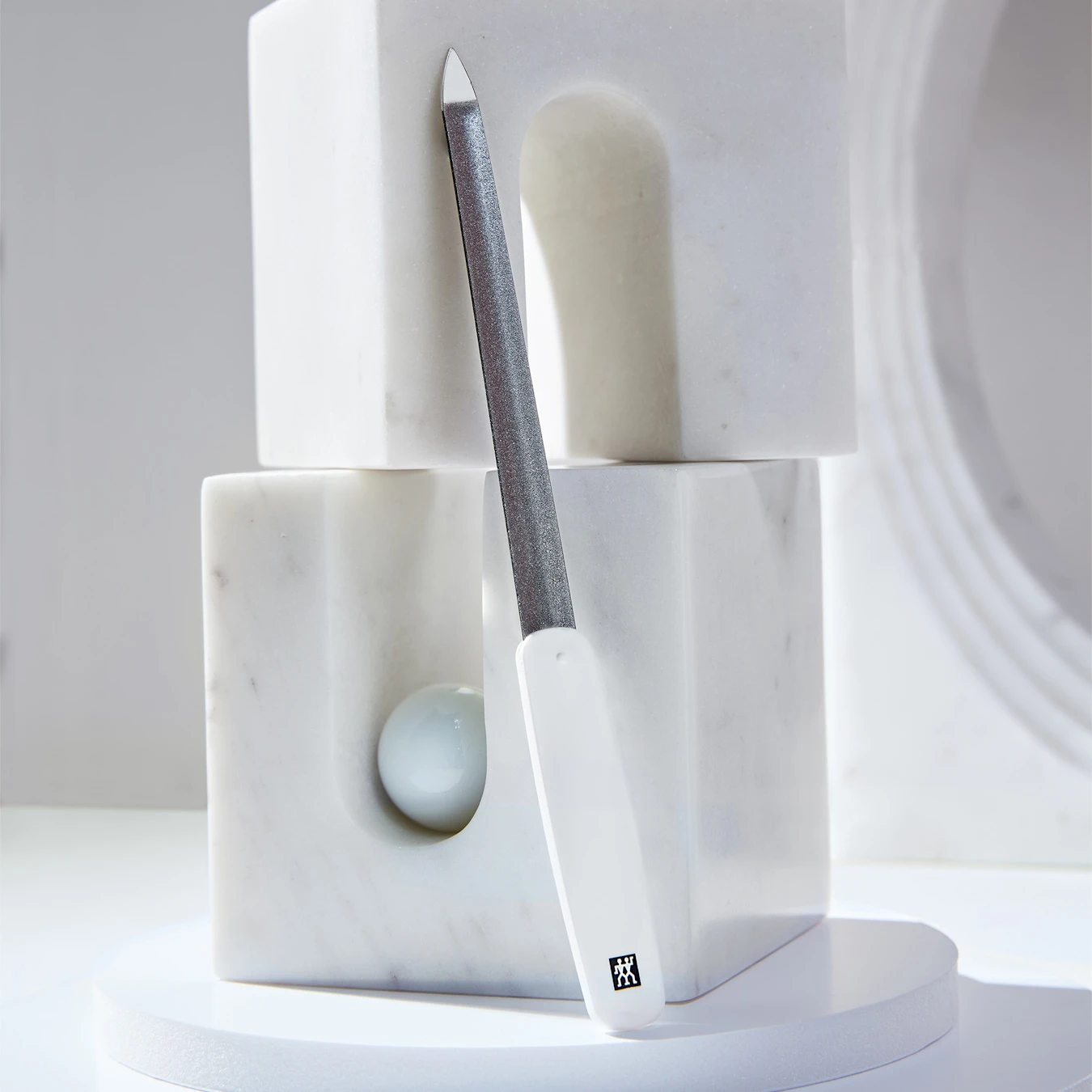 Пилочка для шлифовки ногтей ZWILLING Beauty Classic, белая - фото 3