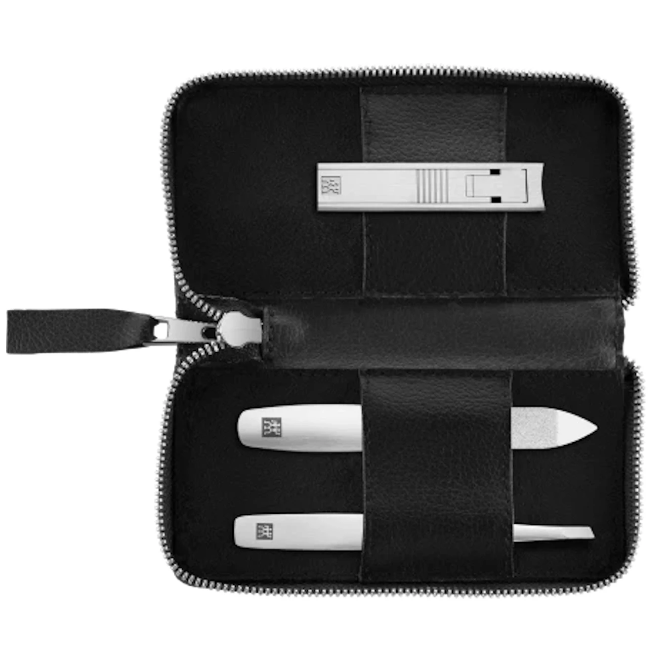 Маникюрный набор ZWILLING Beauty Premium, экокожа, черный, 3 пр. - фото 1
