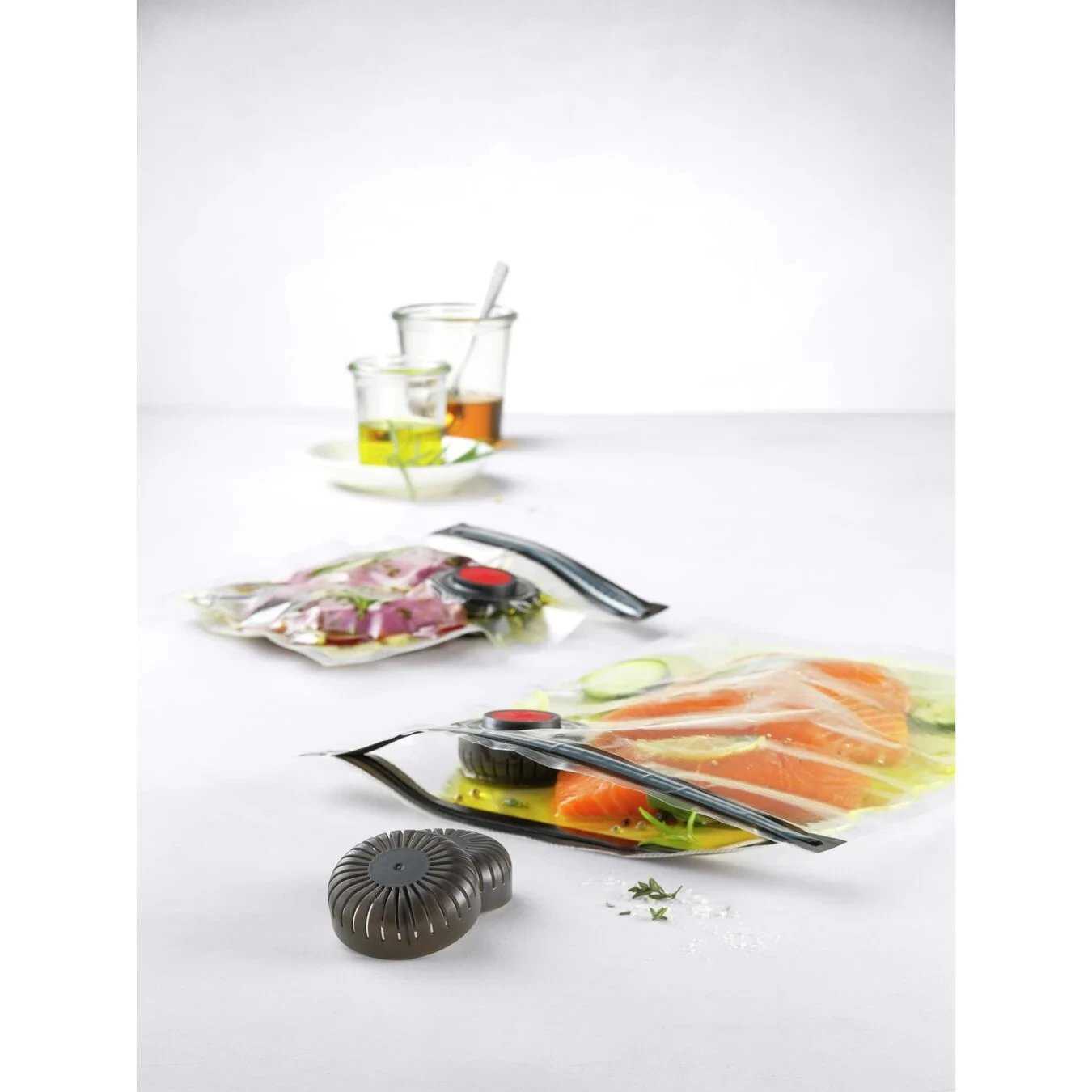 Набор для вакуумного хранения продуктов ZWILLING Fresh&Save, пластик, S/M, 7 пр. - фото 13