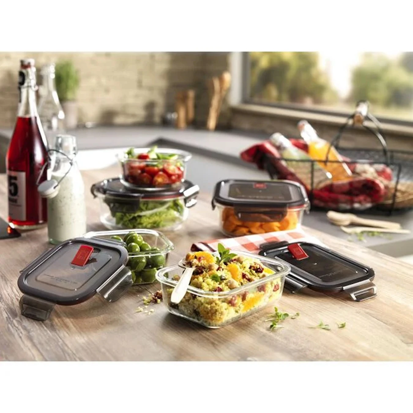 Стеклянный контейнер, квадратный, 1100 мл ZWILLING Gusto - фото 4