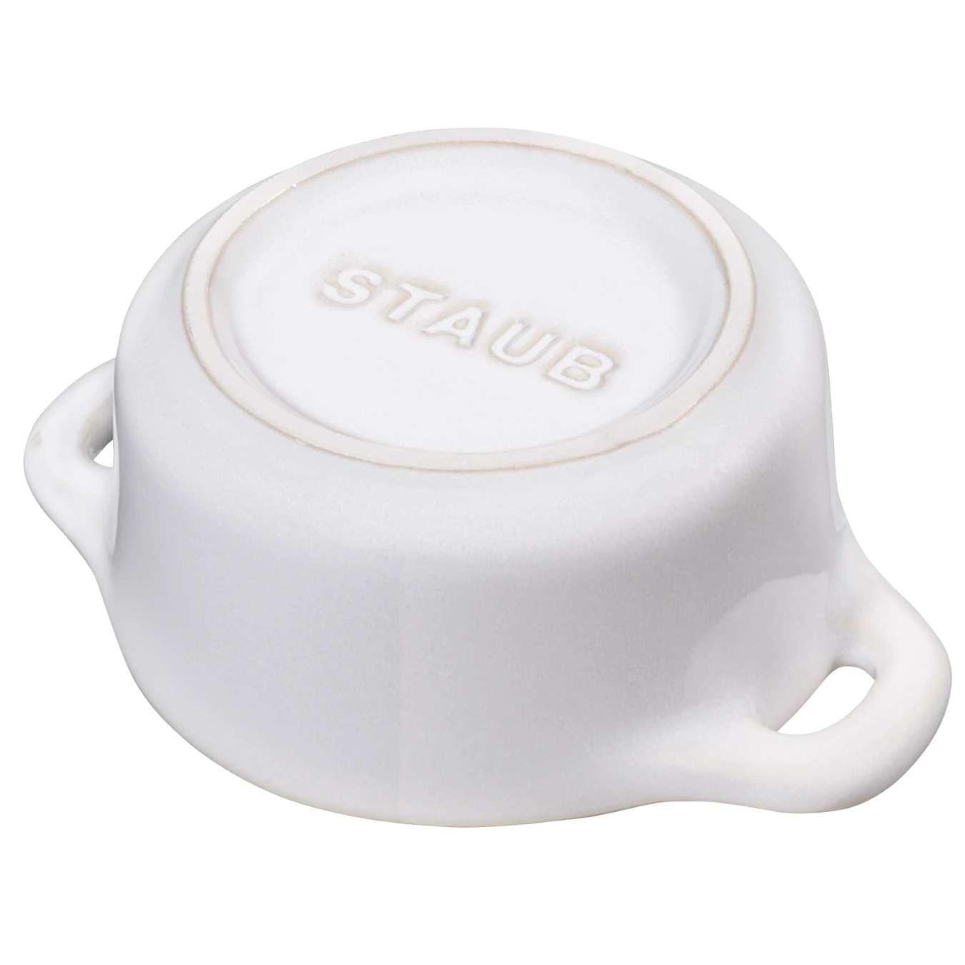 Мини-кокот керамический STAUB, круглый, 10 см, слоновая кость - фото 4