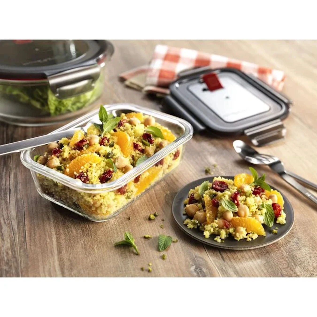 Стеклянный контейнер, прямоугольный, 1400 мл ZWILLING Gusto - фото 4