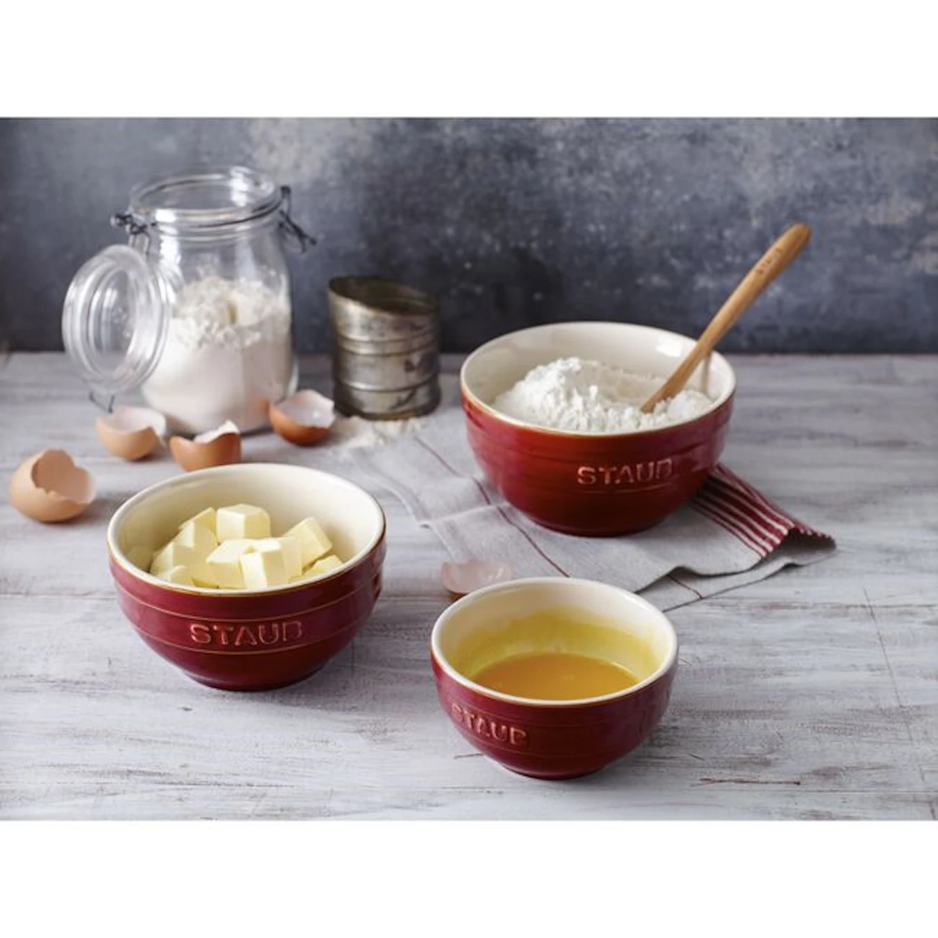 Миска керамическая STAUB, 14 см, античный медный - фото 3