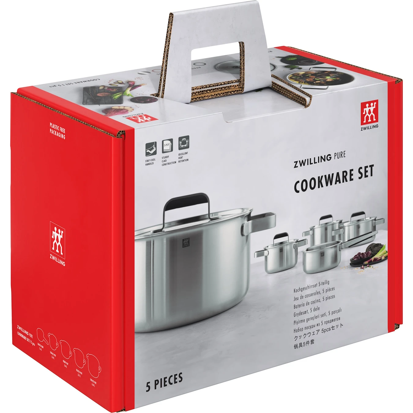 Набор кастрюль ZWILLING Pure, 5 пр. - фото 10