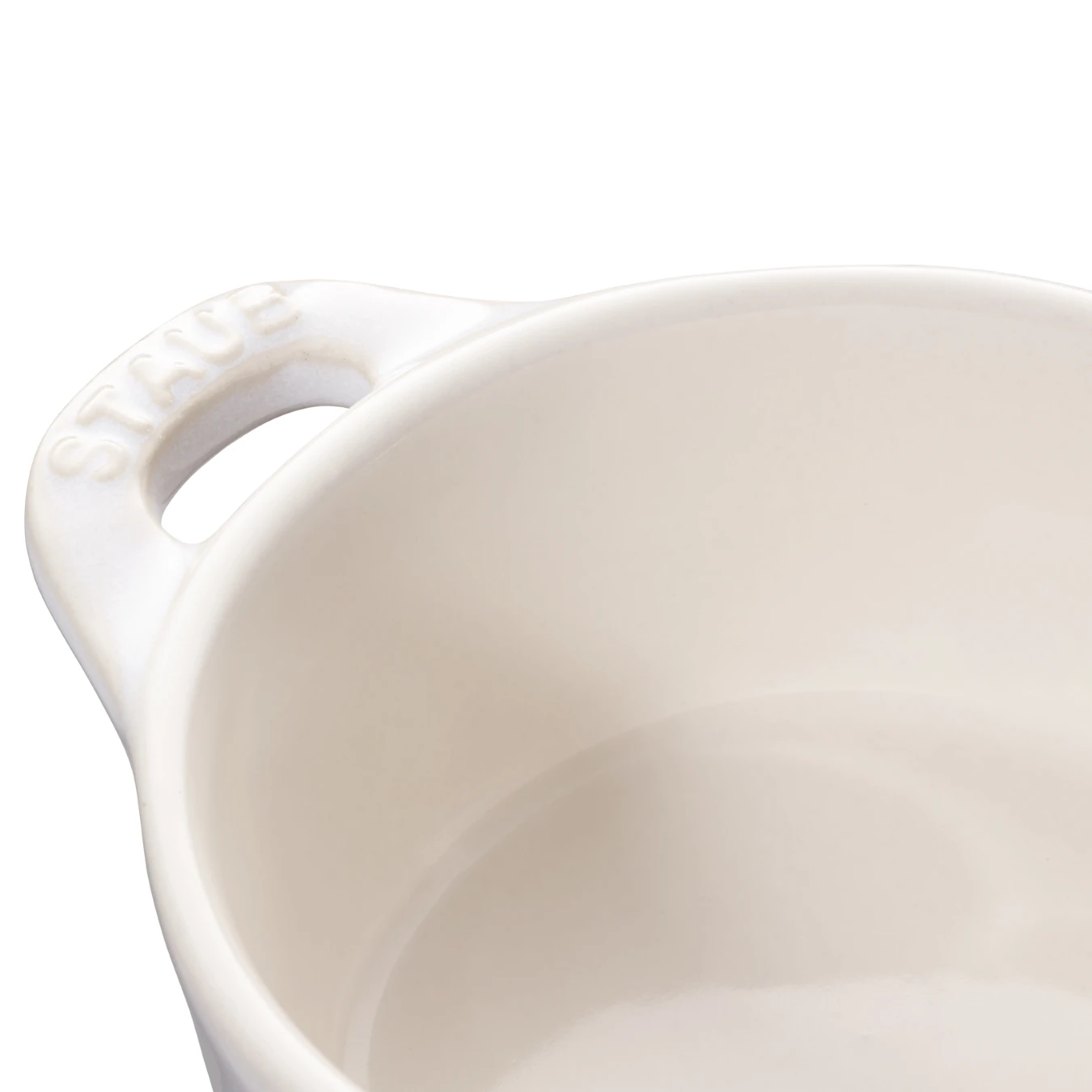 Мини-кокот круглый, 10 см, слоновая кость - фото 5