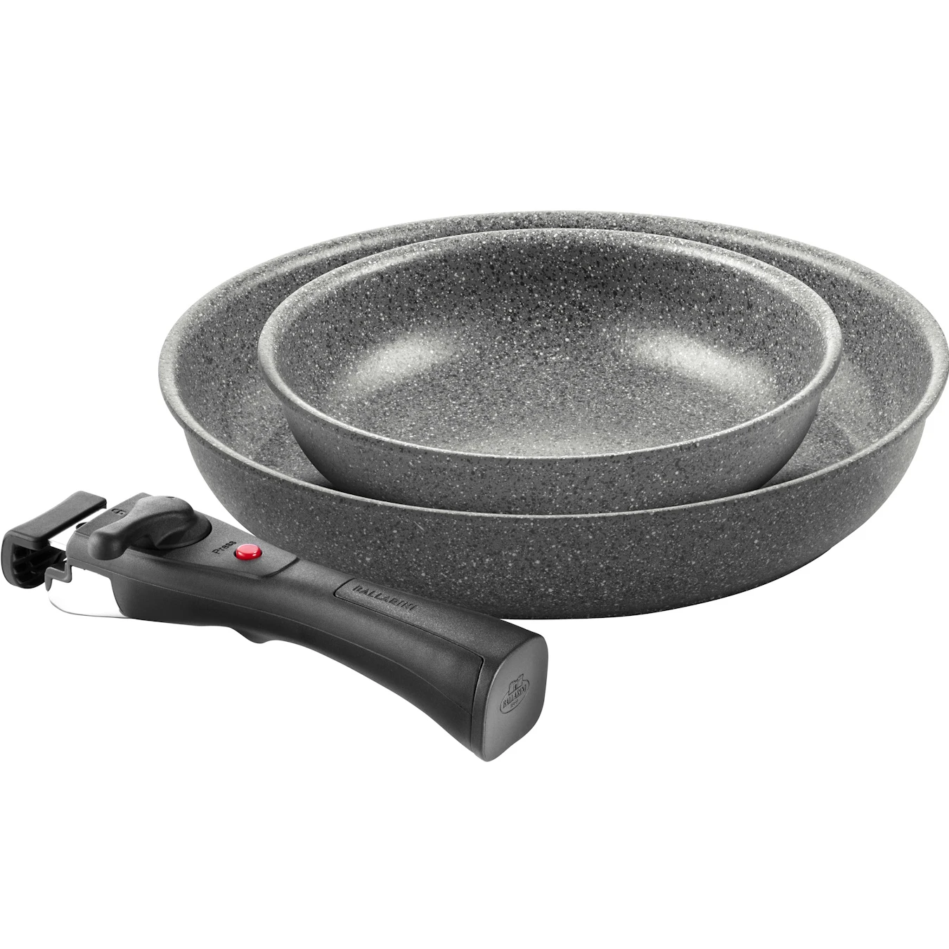 Набор сковород BALLARINI Torre 20 см и 28 см c антипригарным покрытием и 1 съемной ручкой - фото 1