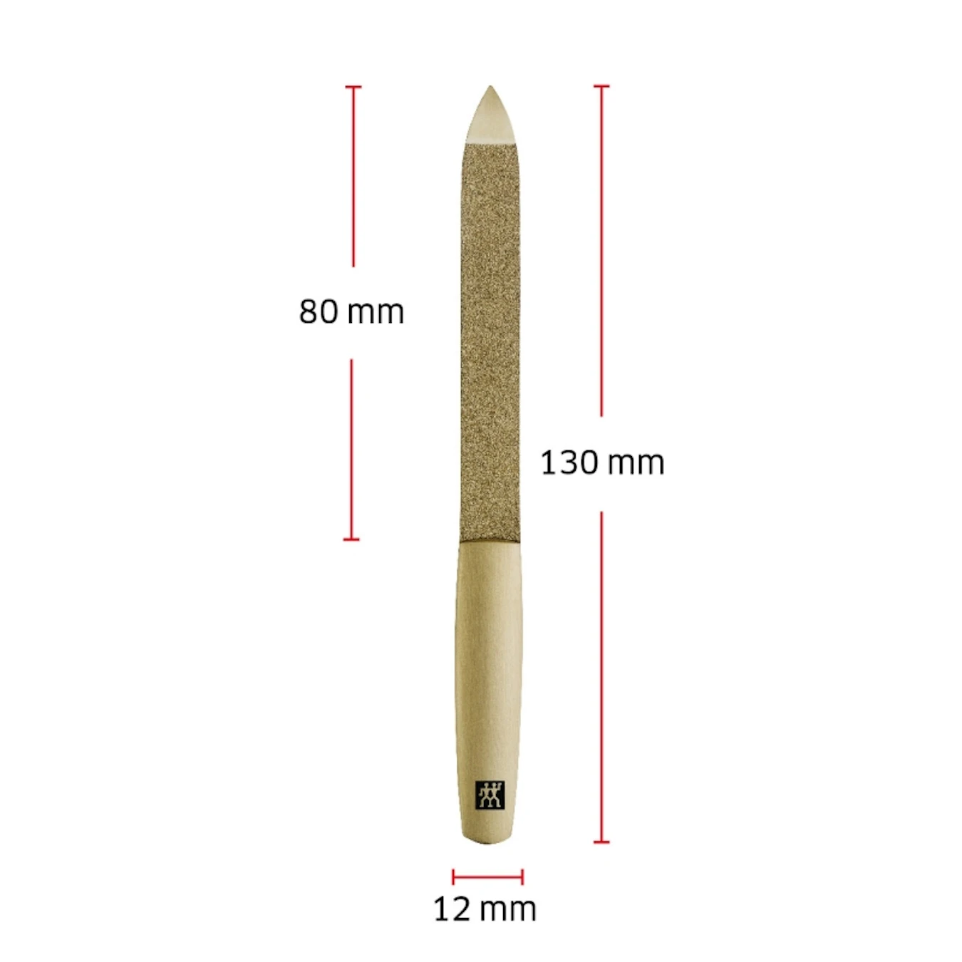 Пилка для ногтей ZWILLING Beauty Premium, золотая - фото 3