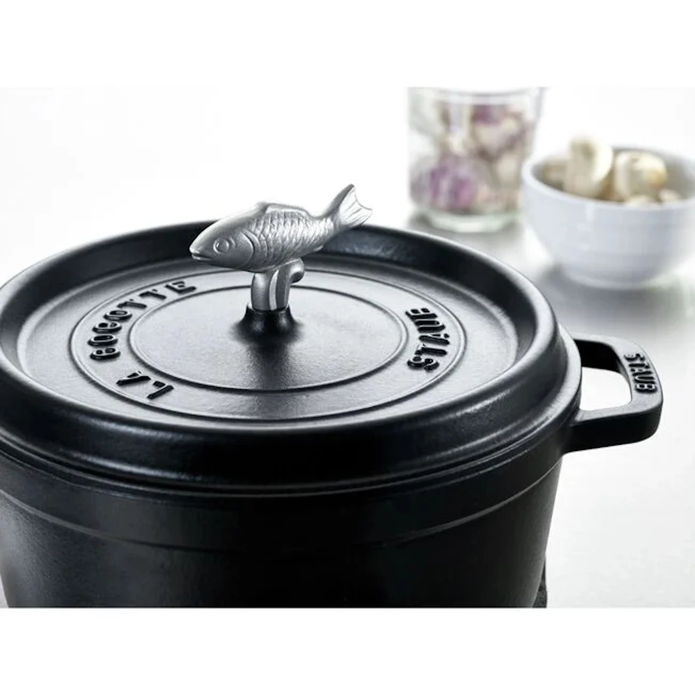 Ручка для кокотов STAUB, форма "Рыба" - фото 2