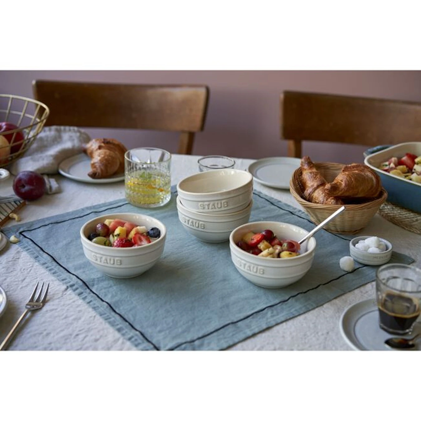 Миска 14 см слоновая кость Staub - фото 3