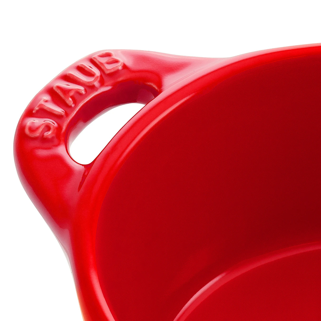 Мини-кокот круглый, 10 см, вишневый - фото 3