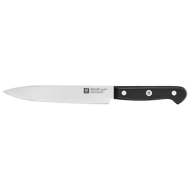 Набор ножей в подставке с заточкой ZWILLING Gourmet, серый, 7 пр. - фото 4