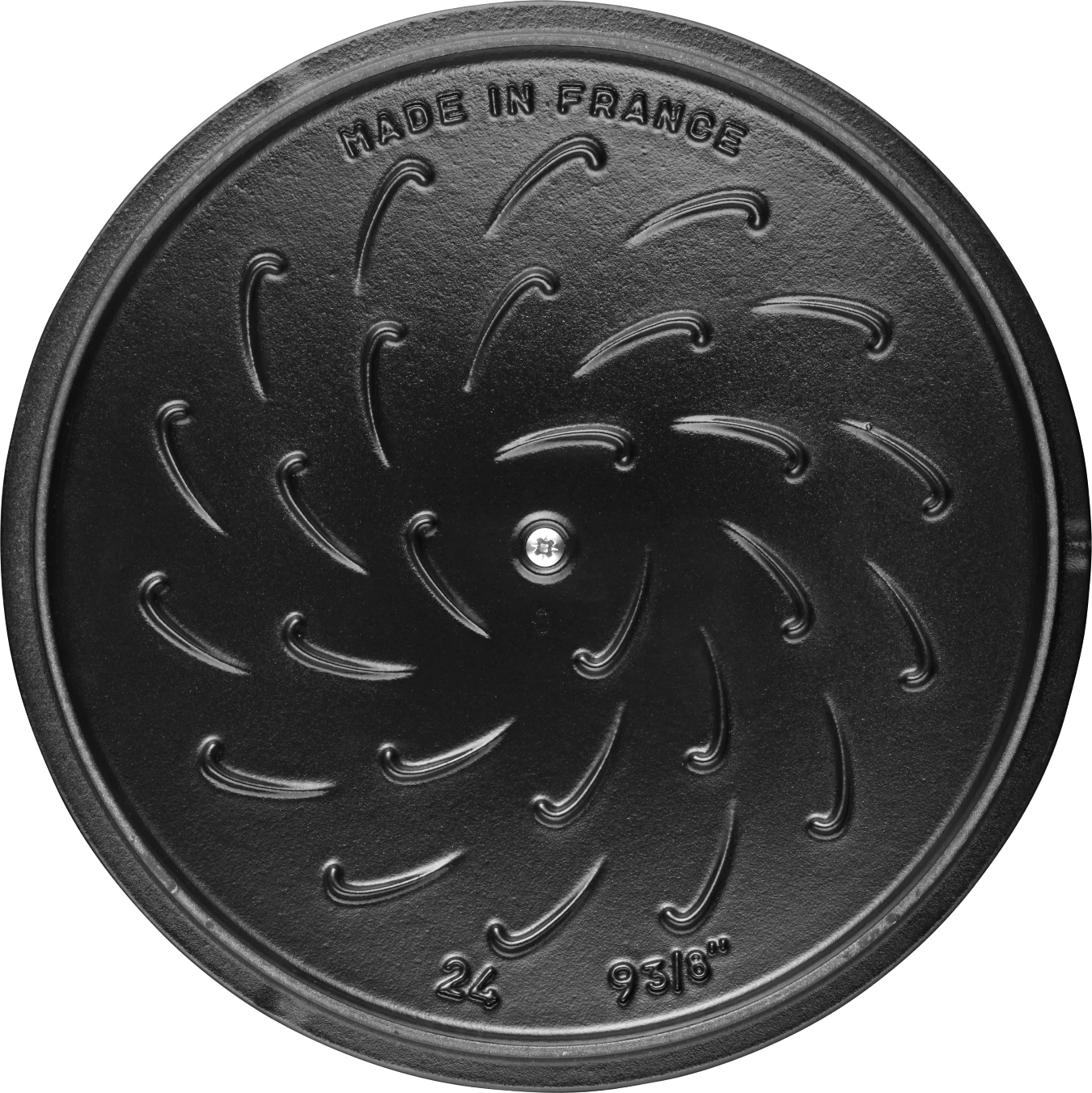 Кокот чугунный STAUB "Лилия", 26 см, 4.9 л, гранатовый - фото 5