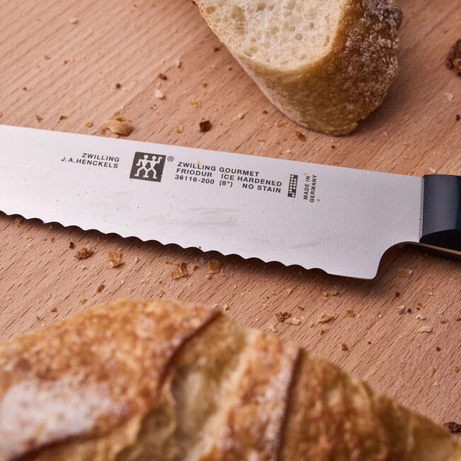 Нож для хлеба ZWILLING Gourmet, лезвие 20 см - фото 5