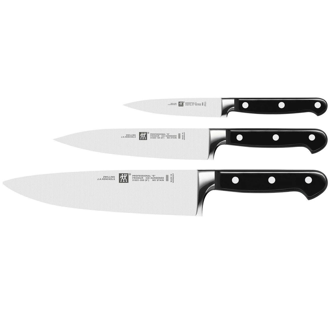 Набор ножей ZWILLING Professional “S”, 3 пр. - фото 1