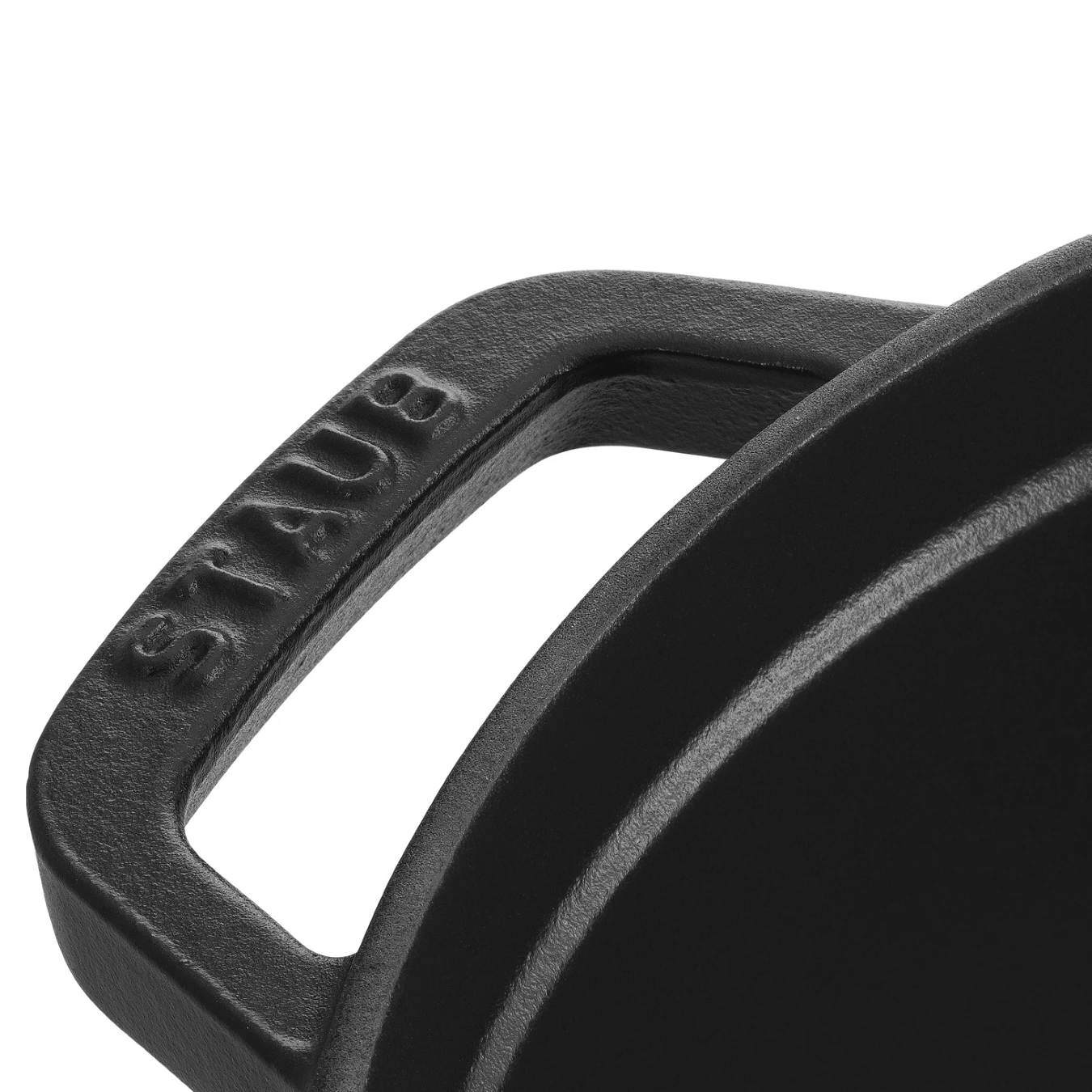 Кокот чугунный STAUB, круглый, 24 см, 3,8 л, черный - фото 4