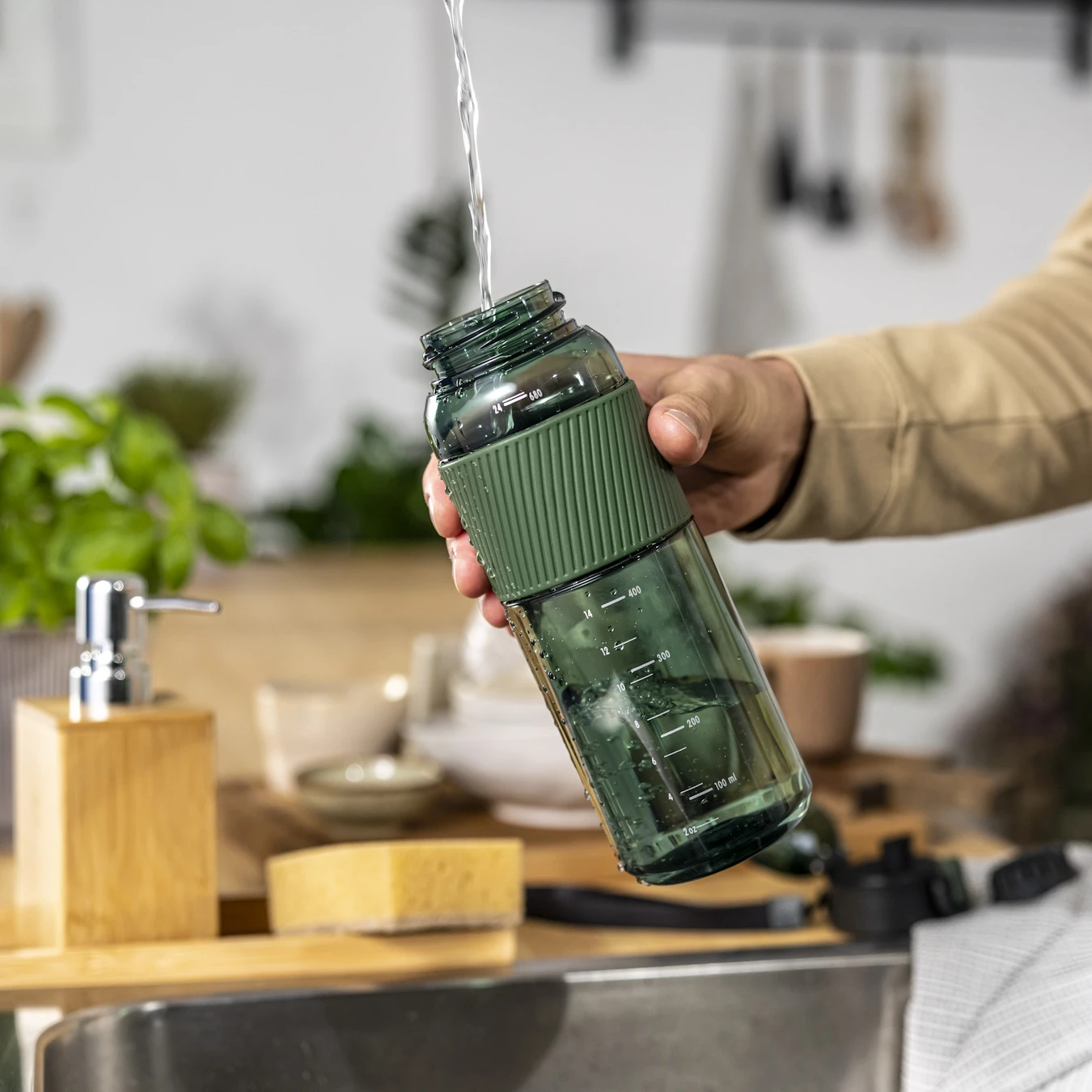 Бутылка для воды ZWILLING Bottles, тритан, темно-зеленая, 680 мл - фото 5