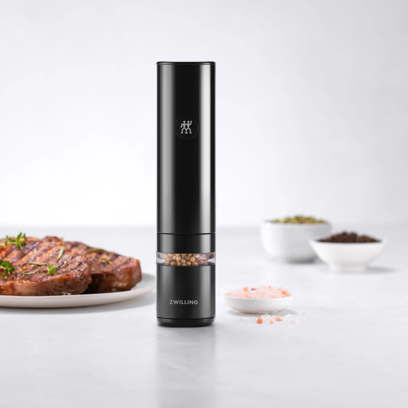 Мельница для соли/перца, черная, электрическая ZWILLING Enfinigy - фото 2