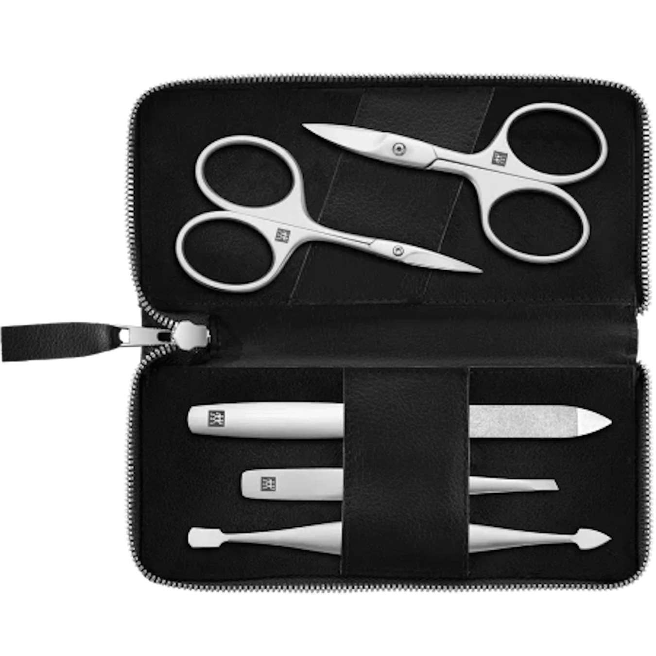 Маникюрный набор ZWILLING Beauty Premium, экокожа, черный, 5 пр. - фото 1