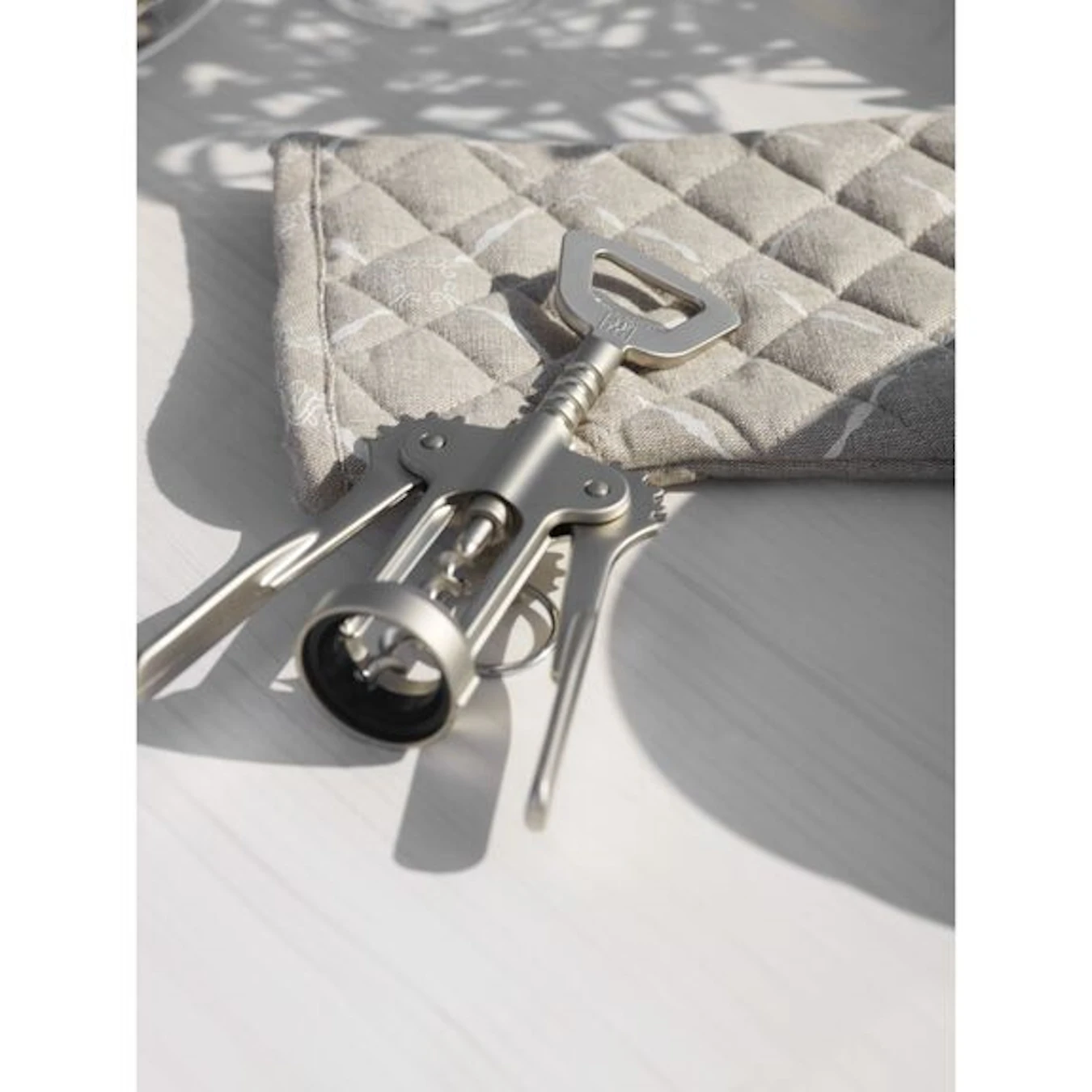 Штопор двухрычажный никелированный 70х200 мм - фото 3