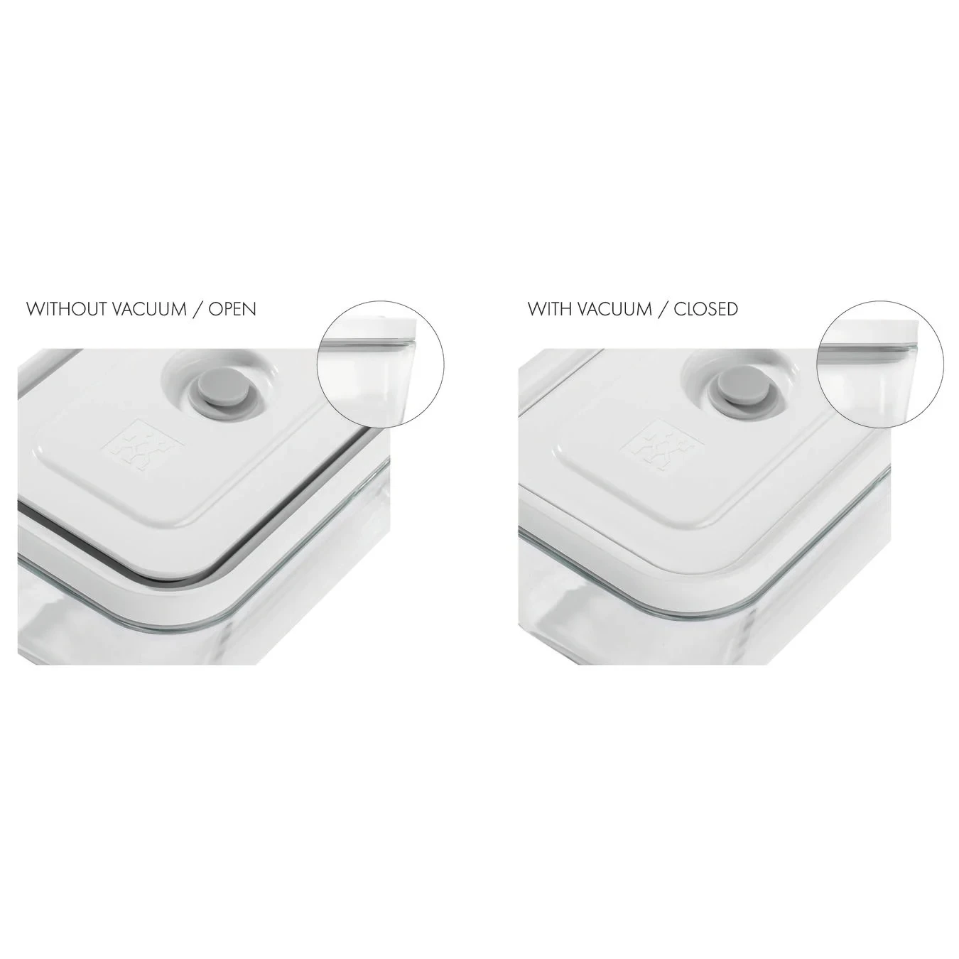 Набор для вакуумного хранения продуктов ZWILLING Fresh&Save, пластик, S/M, 7 пр. - фото 6