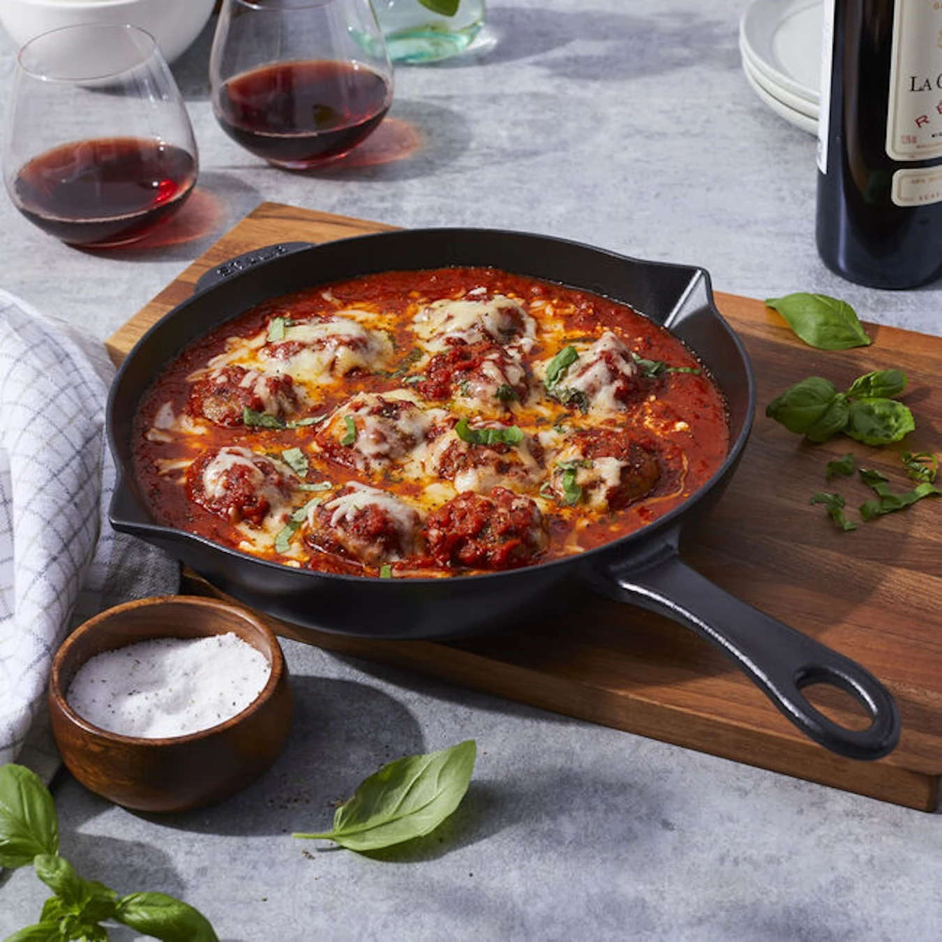 Сковорода чугунная STAUB, круглая, 26 см, черная - фото 2