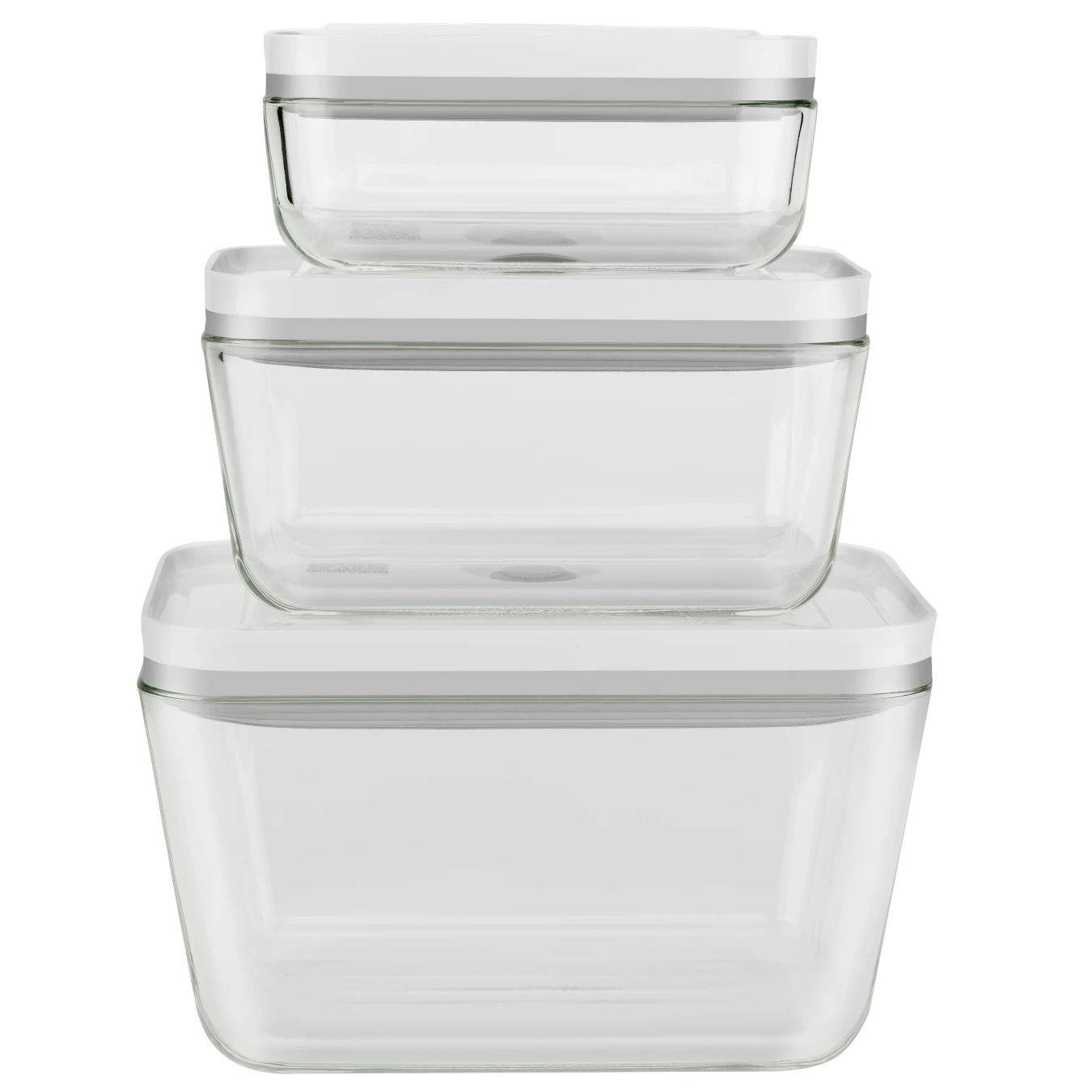 Набор стеклянных контейнеров ZWILLING Fresh&Save для вакуумного хранения, размер S/M/L, 3 шт. - фото 3