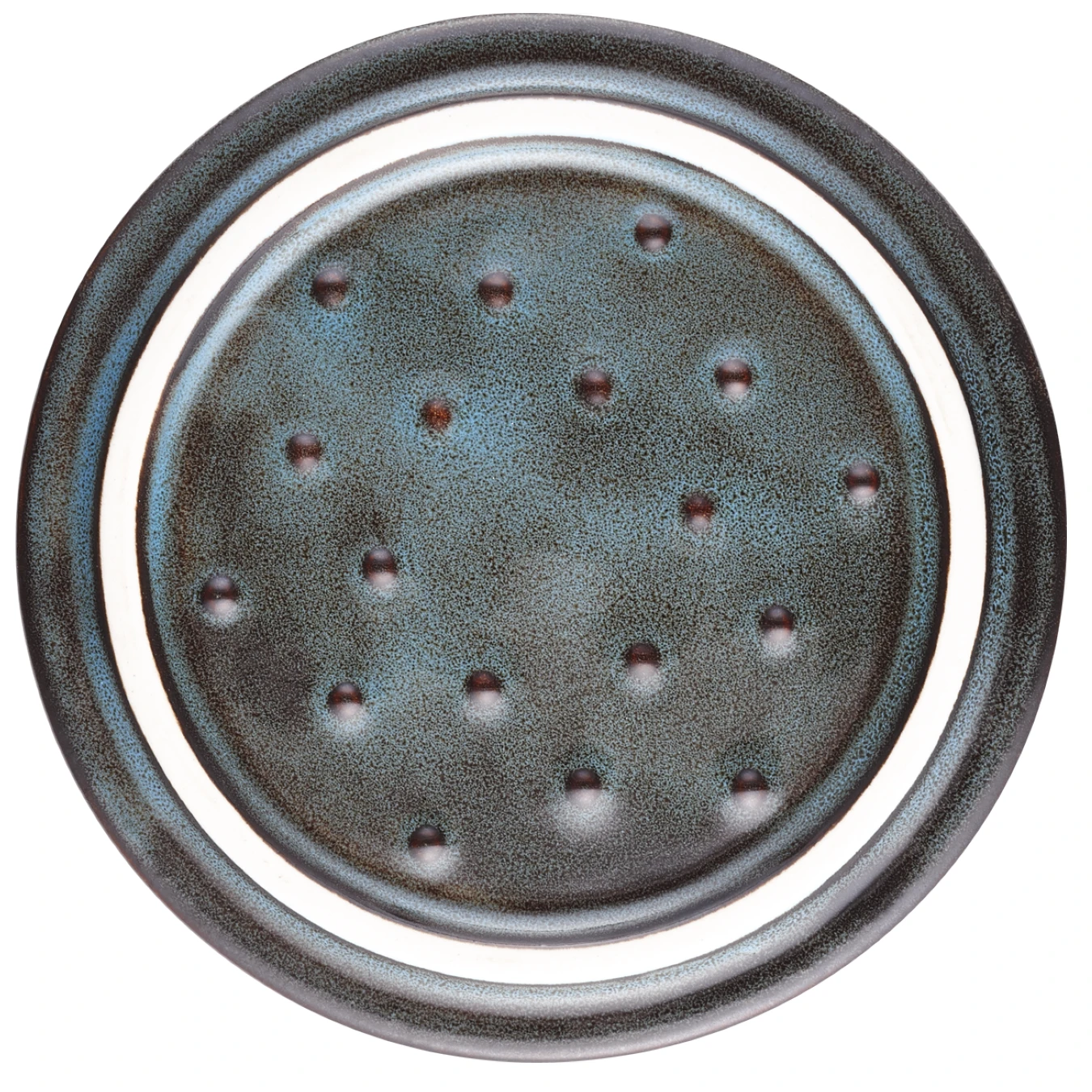 Мини-кокот круглый, 10 см, античный бирюзовый - фото 3